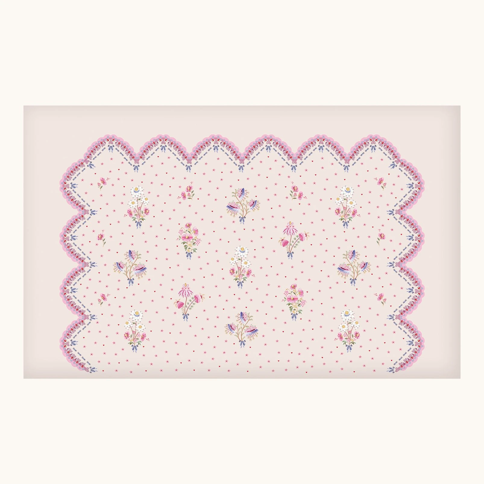 Stitch In Time Pink Bespoke Mural - 127799FXST_TILE_STITCH IN TIME PINK FIXED SIZE MURAL_01.jpg