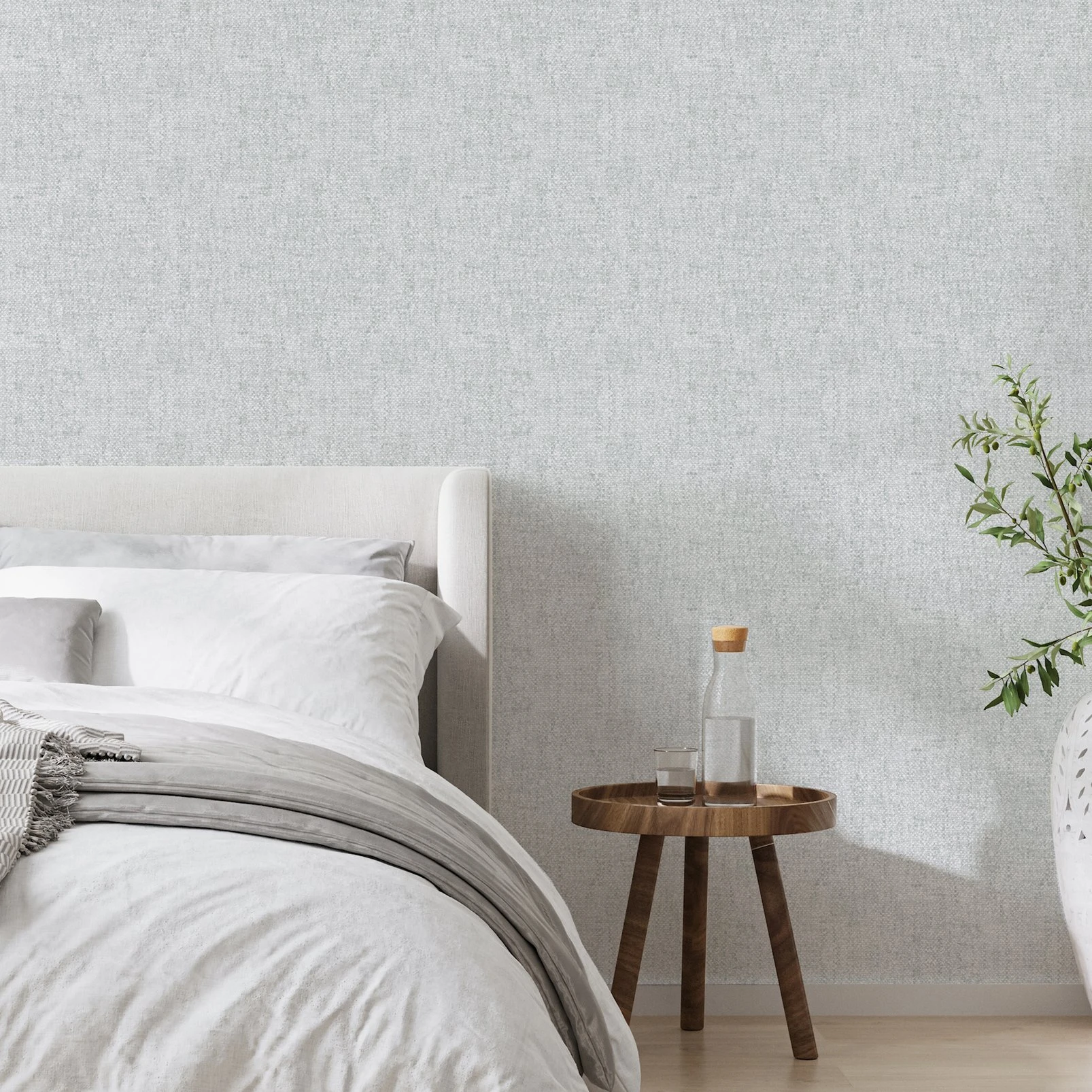 Caress Texture Grey Wallpaper - 128172_ROOMSET_CARESS TEXTURE GREY_01.jpg