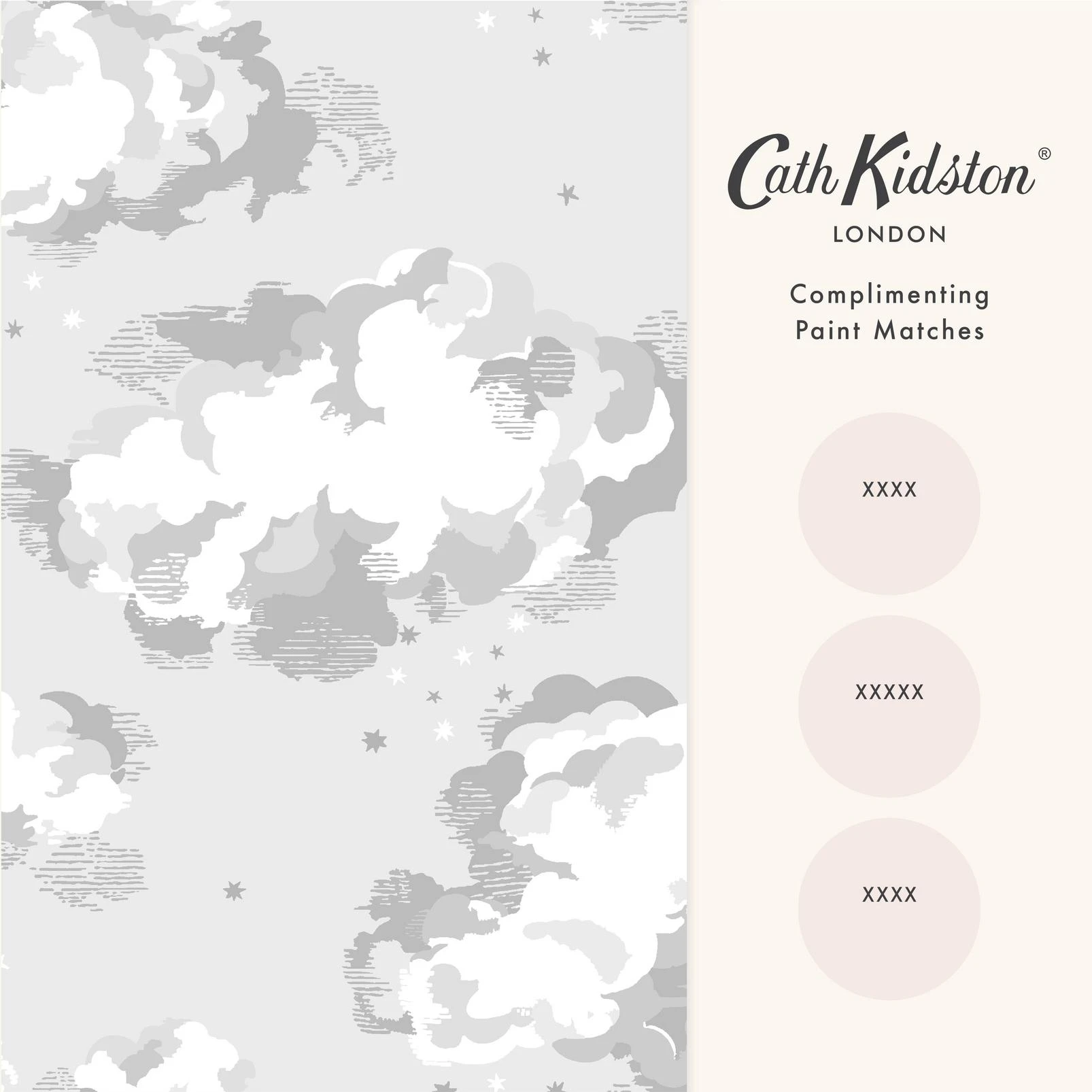 Cath Kidston Silver Linings Neutral Wallpaper - 131431_FLATLAY_SILVER LININGS NEUTRAL_01.jpg