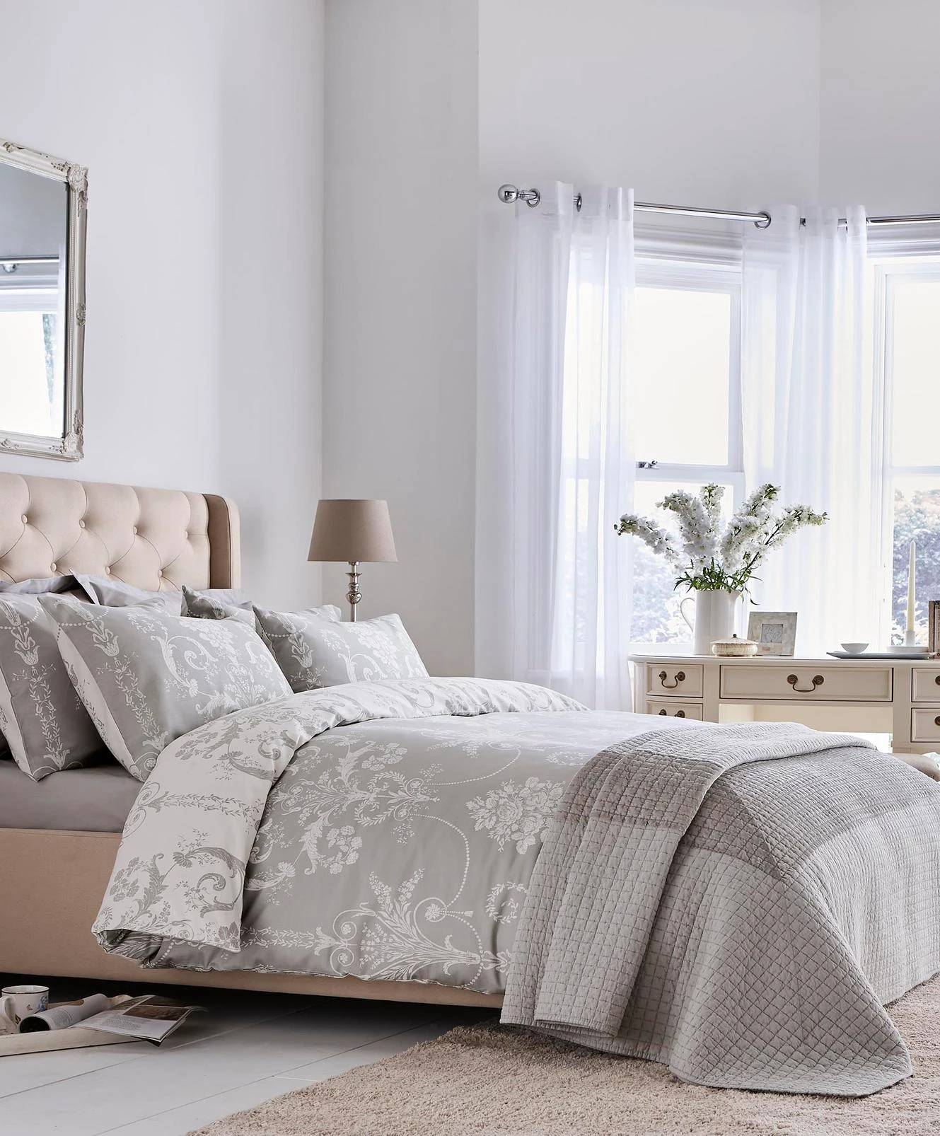 Josette Dove Grey Duvet Cover Set - LAJOSE01DQ_ROOMSET_JOSETTE DOVE GREY_01.jpg