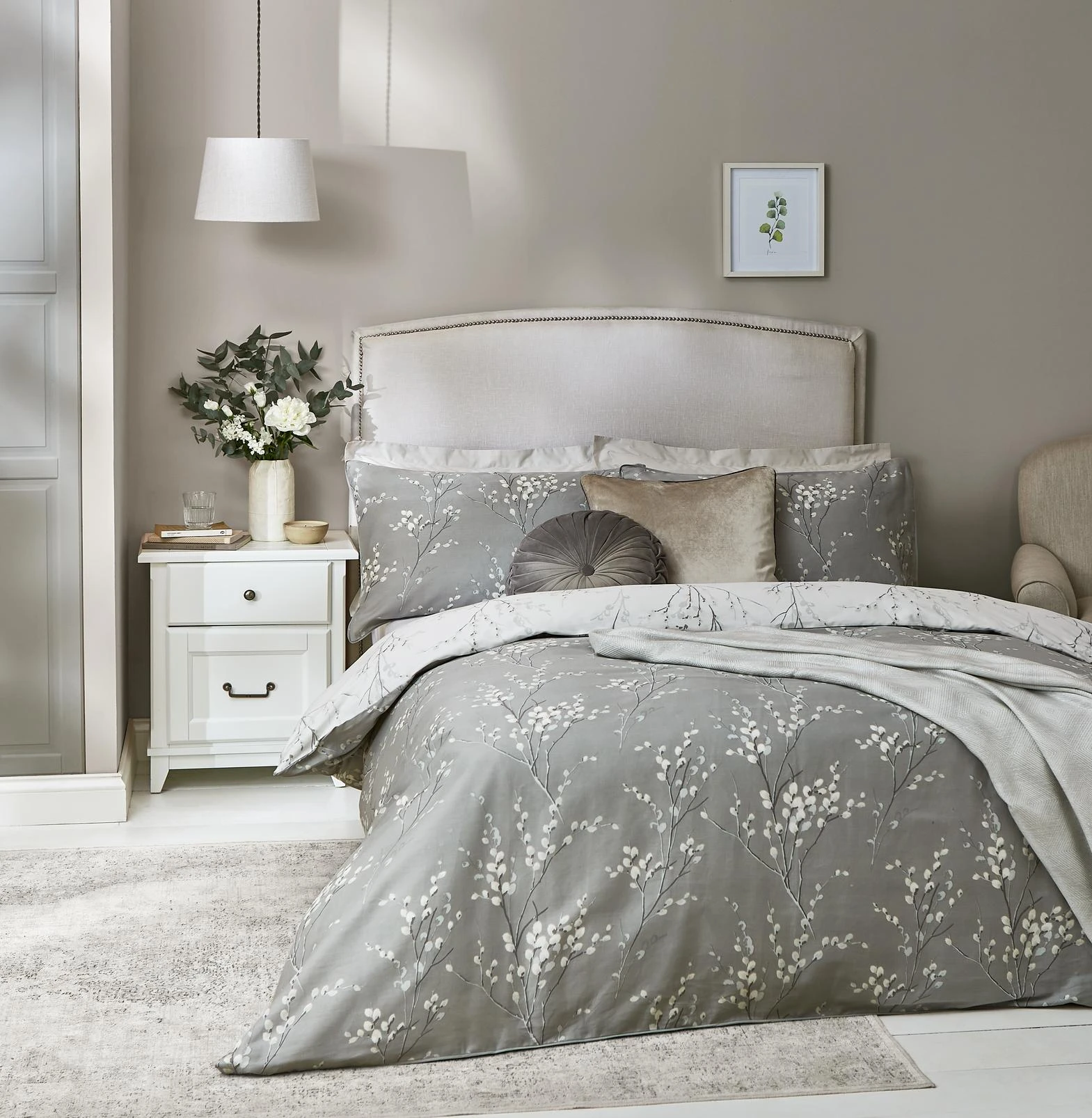Pussy Willow Steel Duvet Cover Set - LAPUSS04DQ_ROOMSET_PUSSY WILLOW STEEL_02.jpg