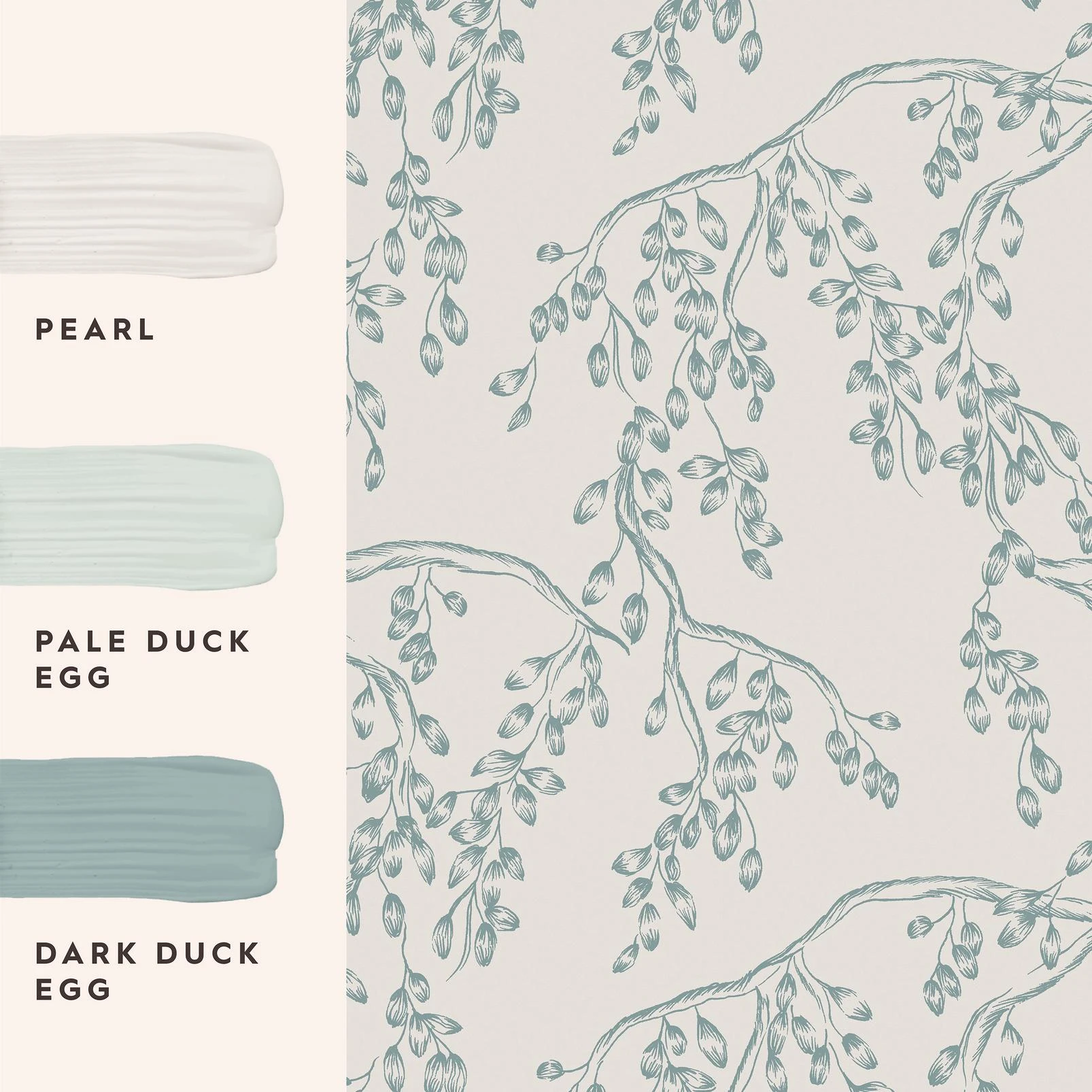 Laura Ashley Rainham Willow Newport Blue Wallpaper - 140334_FLATLAY_RAINHAM WILLOW NEWPORT BLUE_01.jpg