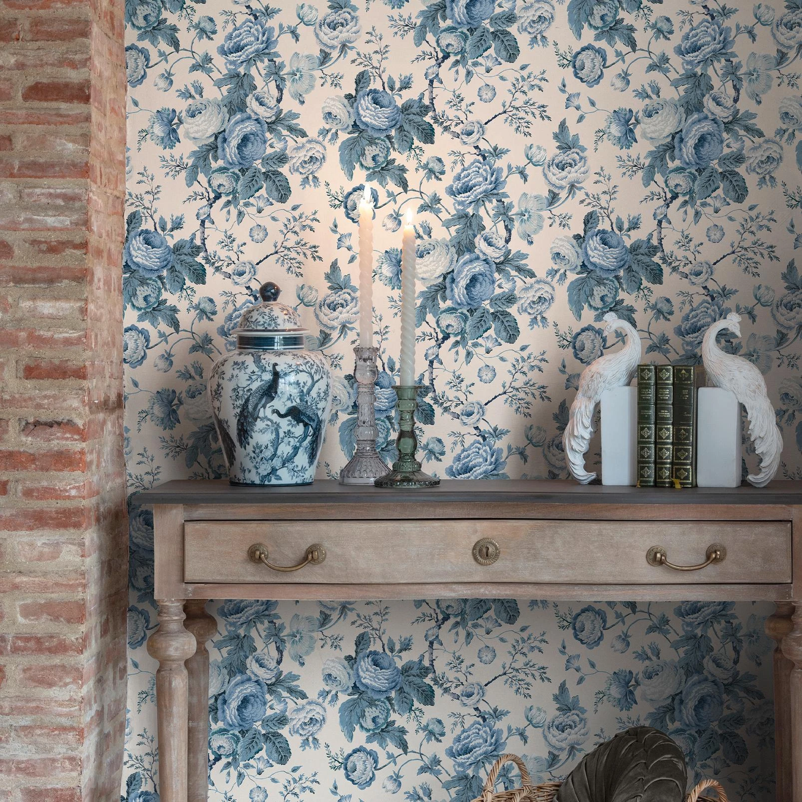 Laura Ashley Uffington Roses Dark Seapsray Wallpaper - 140324_ROOMSET_UFFINGTON ROSES DARK SEAPSRAY_01.jpg