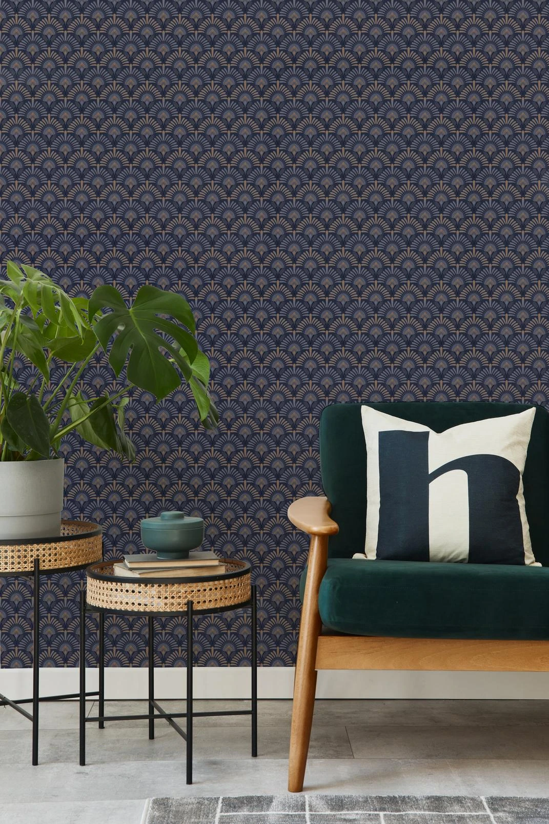 Transform Peacock Brown Peel and Stick Wallpaper - 129648_ROOMSET_Peacock Brown _02.jpg