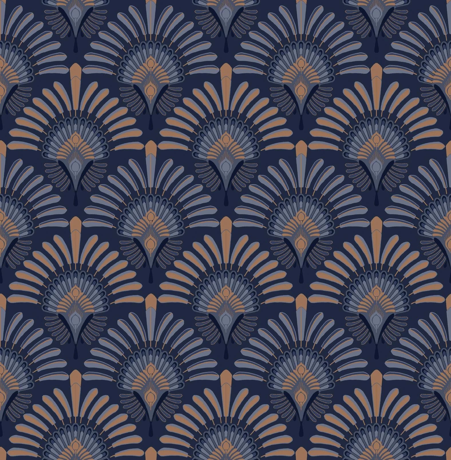 Transform Peacock Brown Peel and Stick Wallpaper - 129648_TILE_Peacock Brown _01.jpg