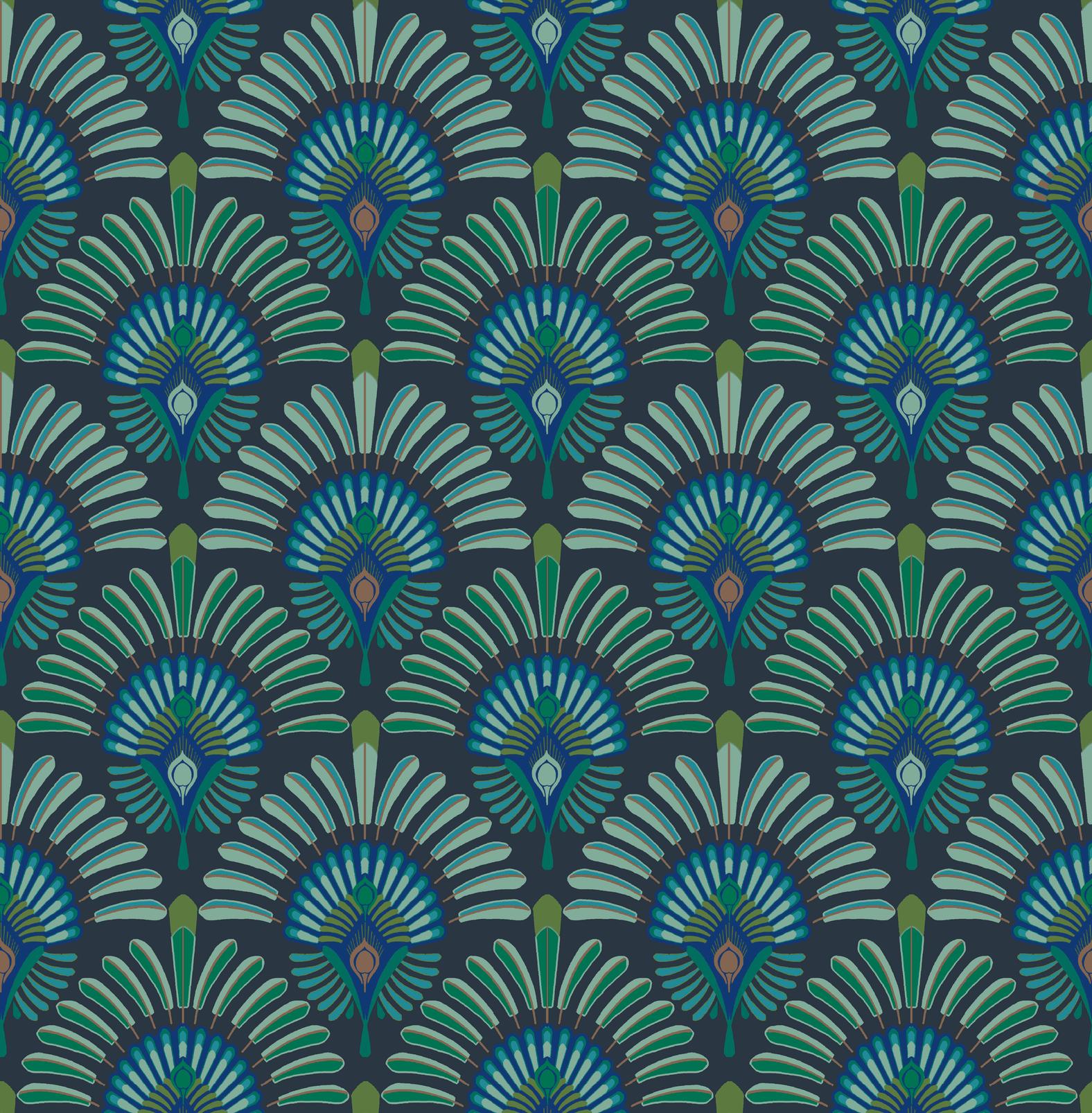 Transform Peacock Green Peel and Stick Wallpaper - 129645_TILE_Peacock Green _01.jpg