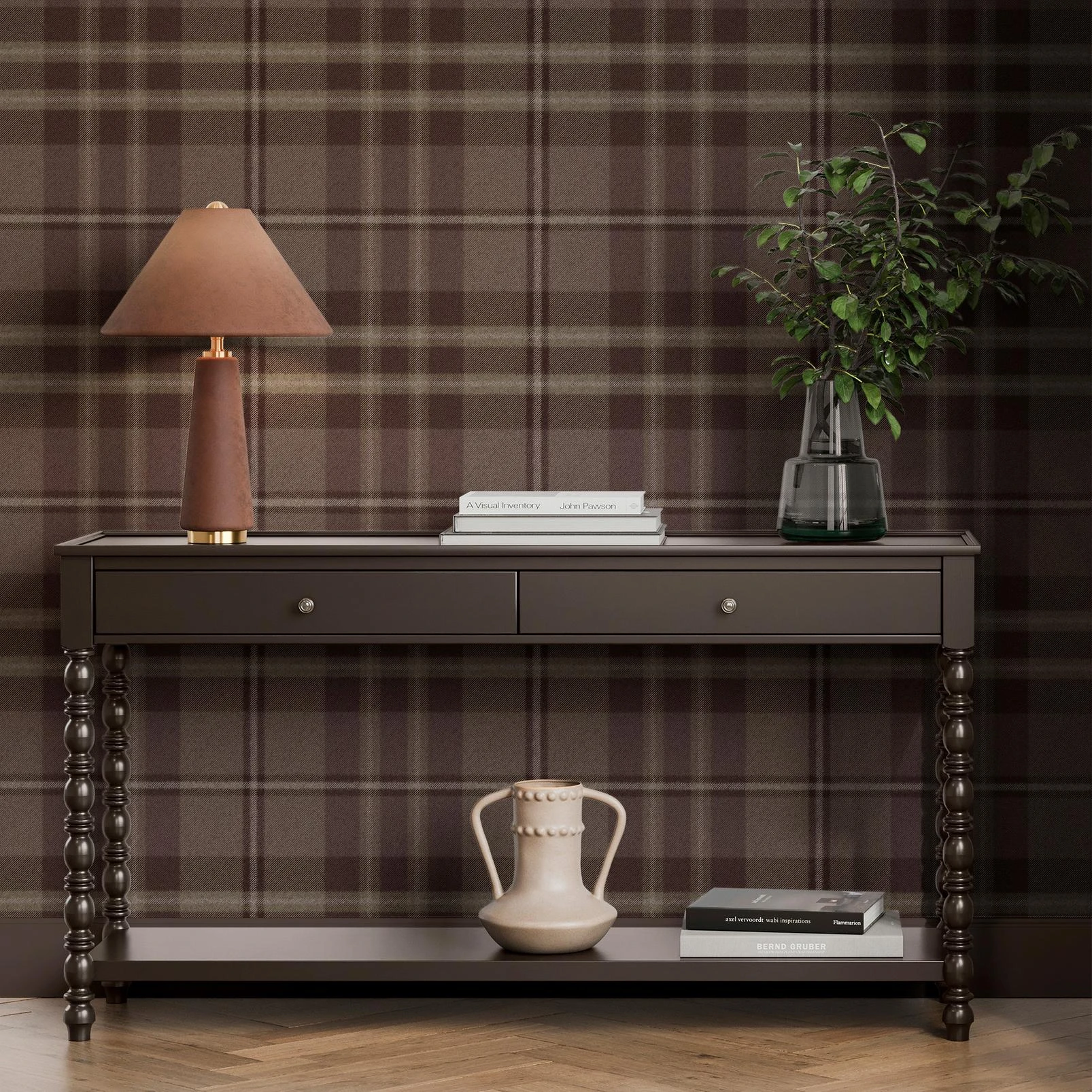 Eildon Weave Thistle Wallpaper - 142533_ROOMSET_EILDON WEAVE THISTLE_01.jpg