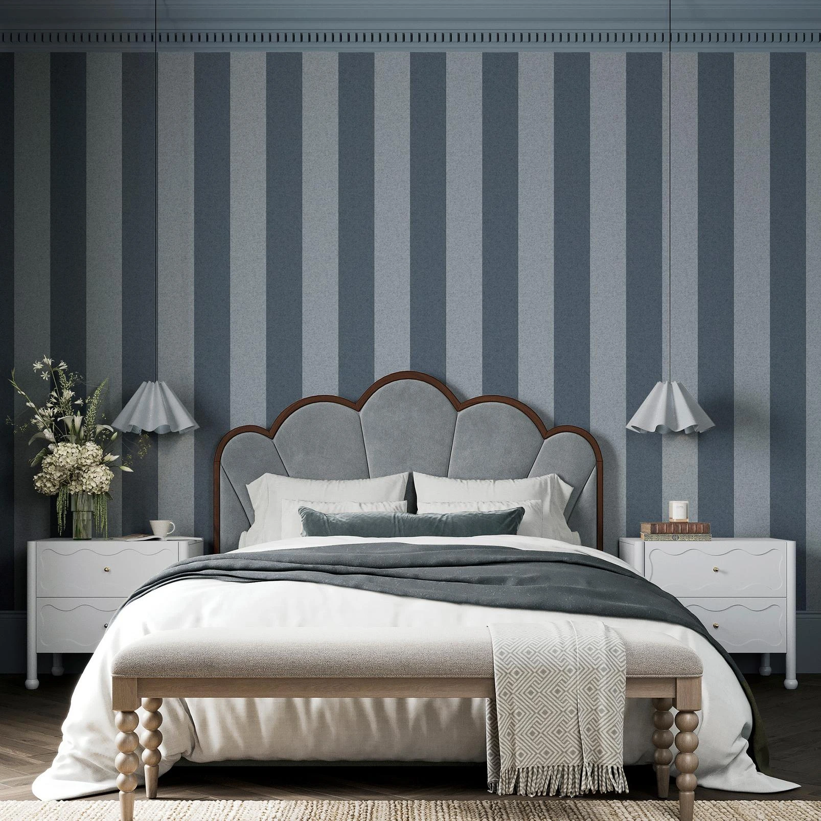 Regent Stripe Archival Blue Wallpaper - 142525_ROOMSET_REGENT STRIPE ARCHIVAL BLUE_01.jpg