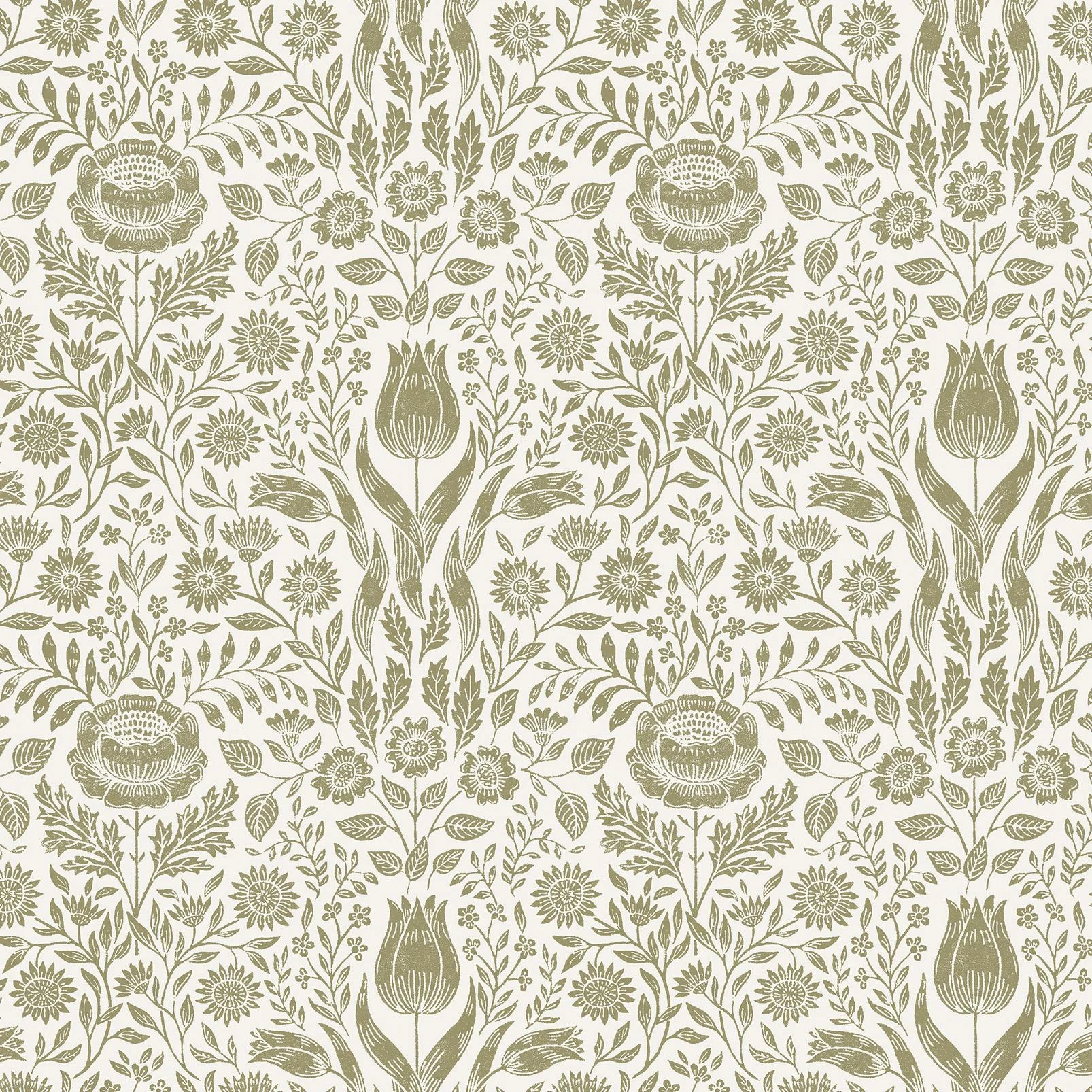 Laura Ashley Ashstead Damask Hedgerow Wallpaper - 143333_TILE_ASHSTEAD DAMASK HEDGEROW_01.jpg