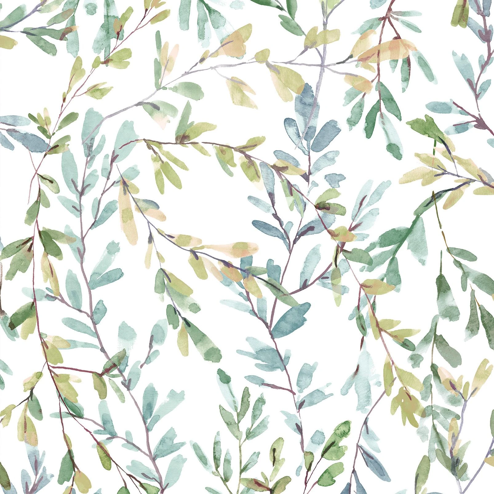 Laura Ashley Brayton Leaves Fresh Green Wallpaper - 143329_TILE_BRAYTON LEAVES FRESH GREEN_01.jpg