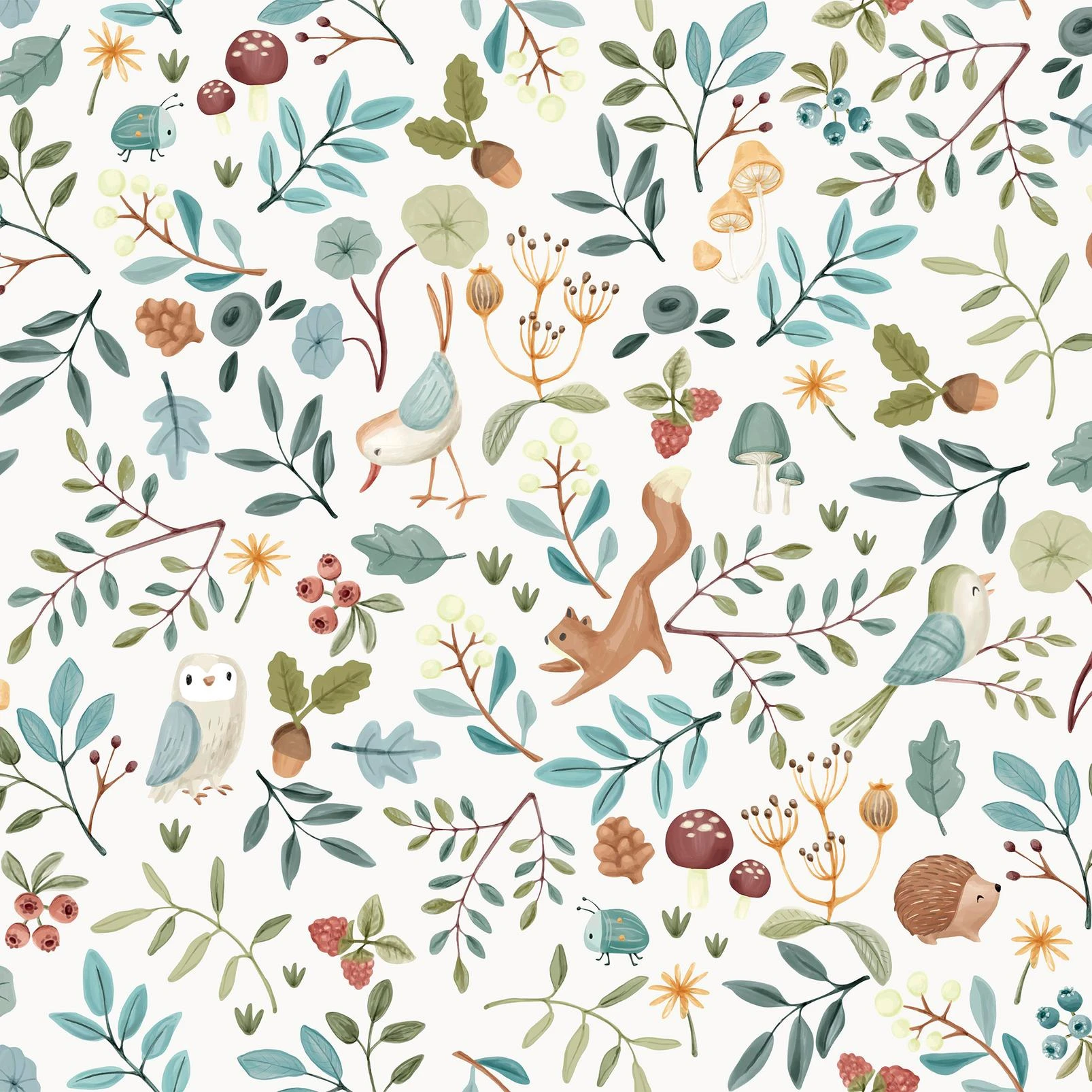 Little Dutch Forest Wonders Wallpaper - WD110030_TILE_FOREST WONDERS_01.jpg