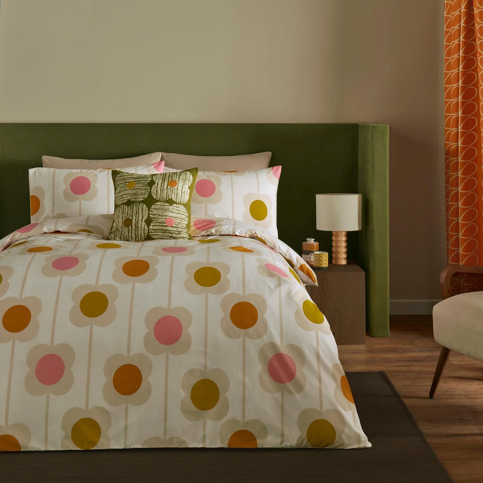 Abacus Flower Sunrise Duvet Cover Set - OKABACUS01DQ_ROOMSET_ABACUS_FLOWER_SUNRISE_DOUBLE_DUVET_COVER_01.jpg