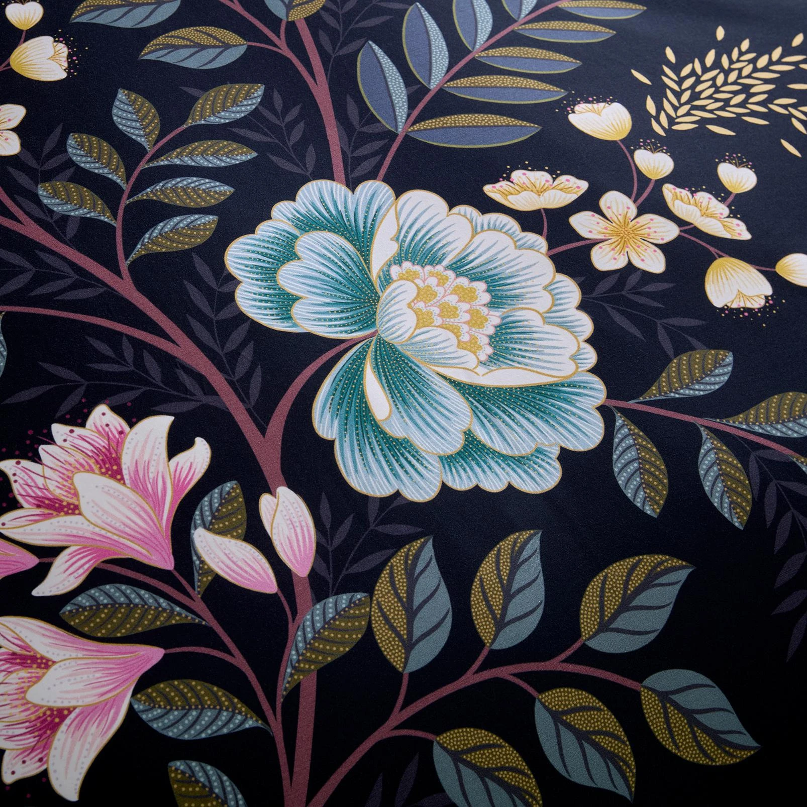 Oriental Blossom Navy/Light Mink Duvet Cover Set - SMORIENT01DQ_CAMEO_ORIENTAL_BLOSSOM_NAVY-LIGHT_MINK_DOUBLE_DUVET_COVER_03.jpg
