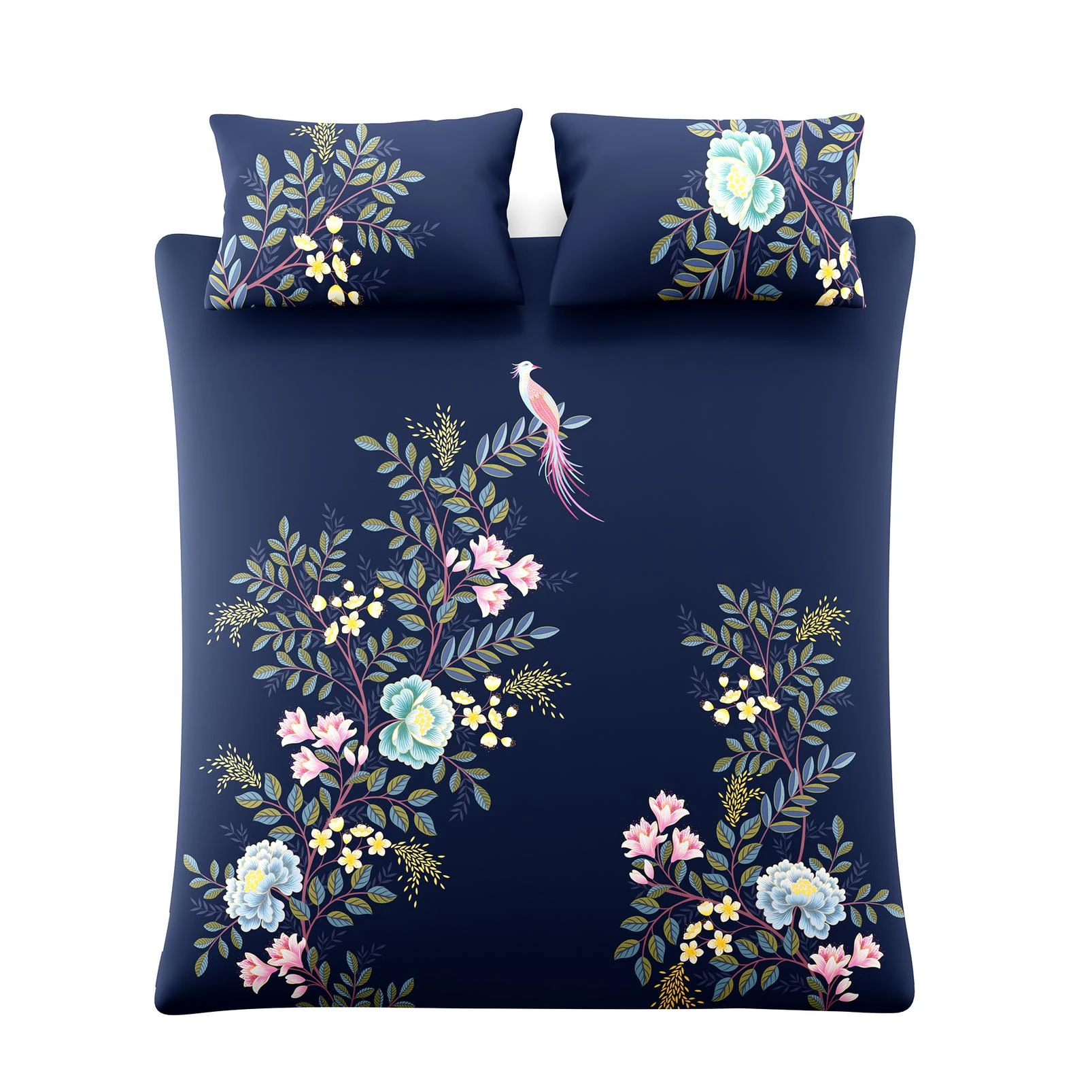 Oriental Blossom Navy/Light Mink Duvet Cover Set - SMORIENT01DQ_CUTOUT_ORIENTAL_BLOSSOM_NAVY-LIGHT_MINK_DOUBLE_DUVET_COVER_04.jpg