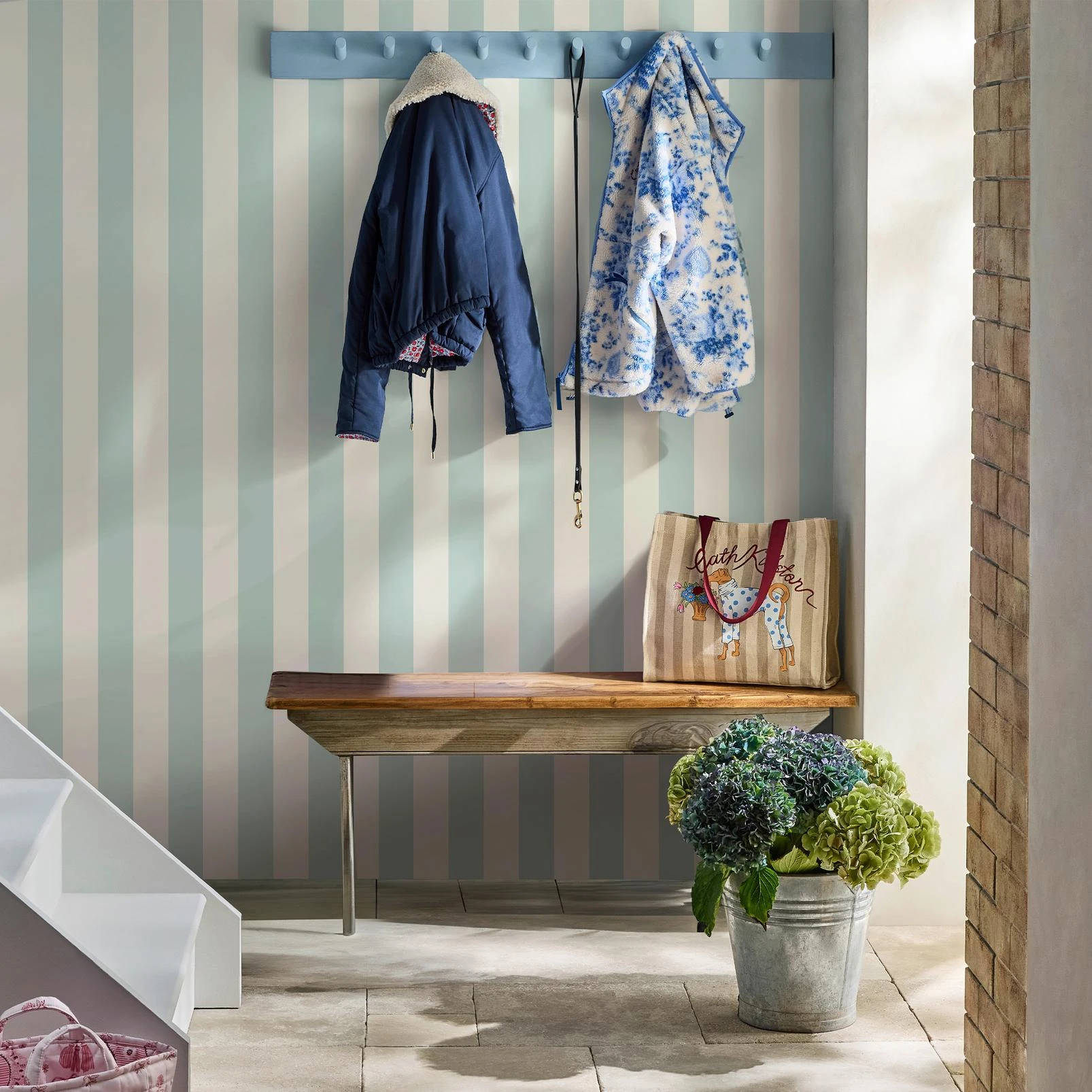 Cath Kidston Canopy Stripe Duck Egg Blue Wallpaper - 145328_ROOMSET_CANOPY STRIPE DUCK EGG BLUE_01.jpg