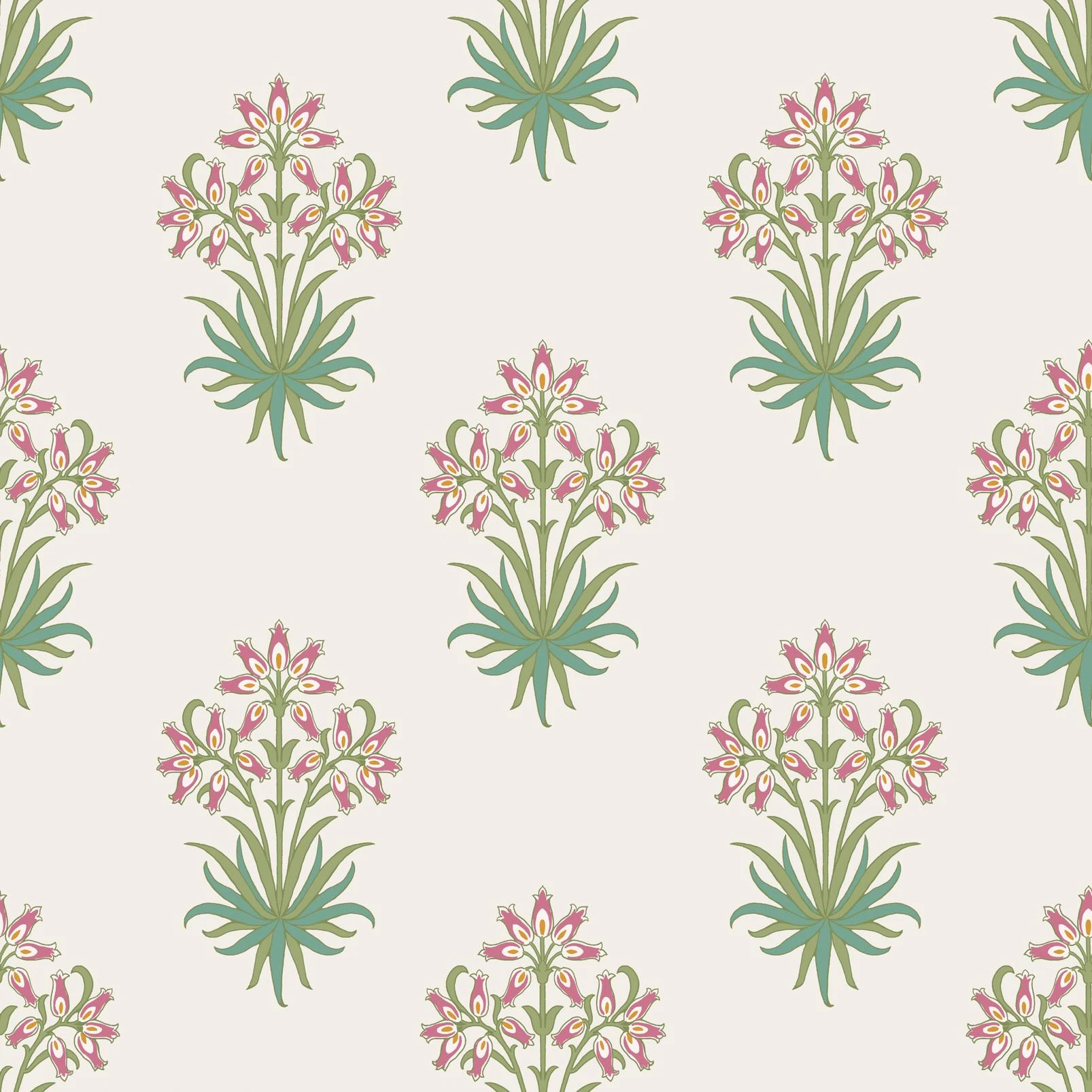 Hyacinth Flower Pink Cedar Wallpaper - 145693_TILE_HYACINTH FLOWER PINK CEDAR_01.jpg
