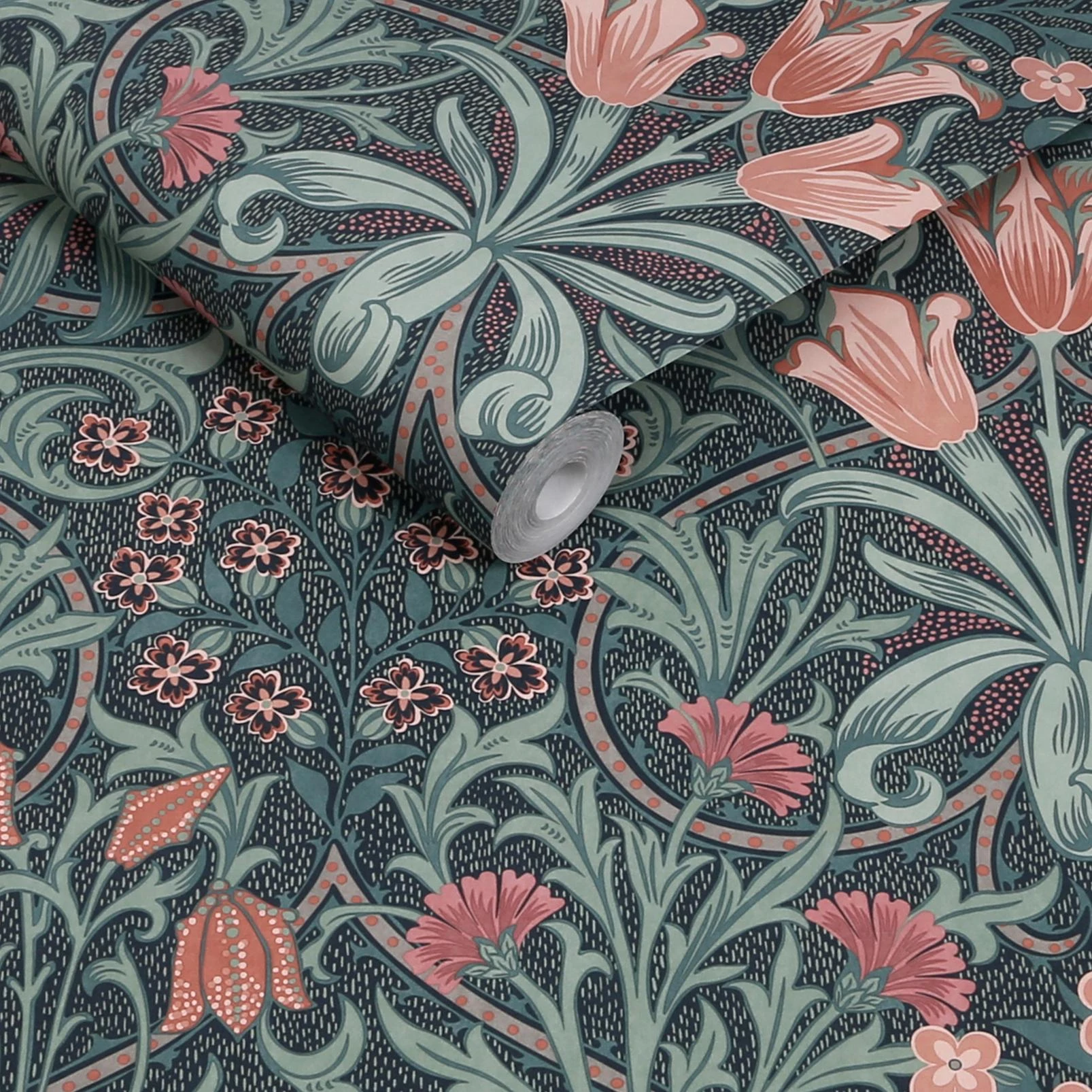 Woodland Weeds Midnight Wallpaper - 145678_ROLLSHOT_WOODLAND WEEDS MIDNIGHT_01.jpg