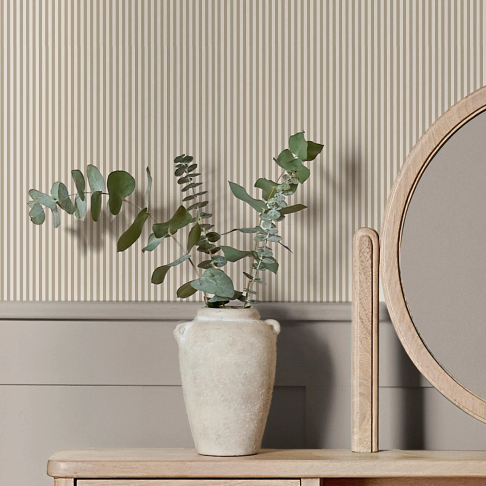 Next Natural Ticking Stripe Wallpaper - 145606_ROOMSET_NATURAL TICKING STRIPE_02.jpg
