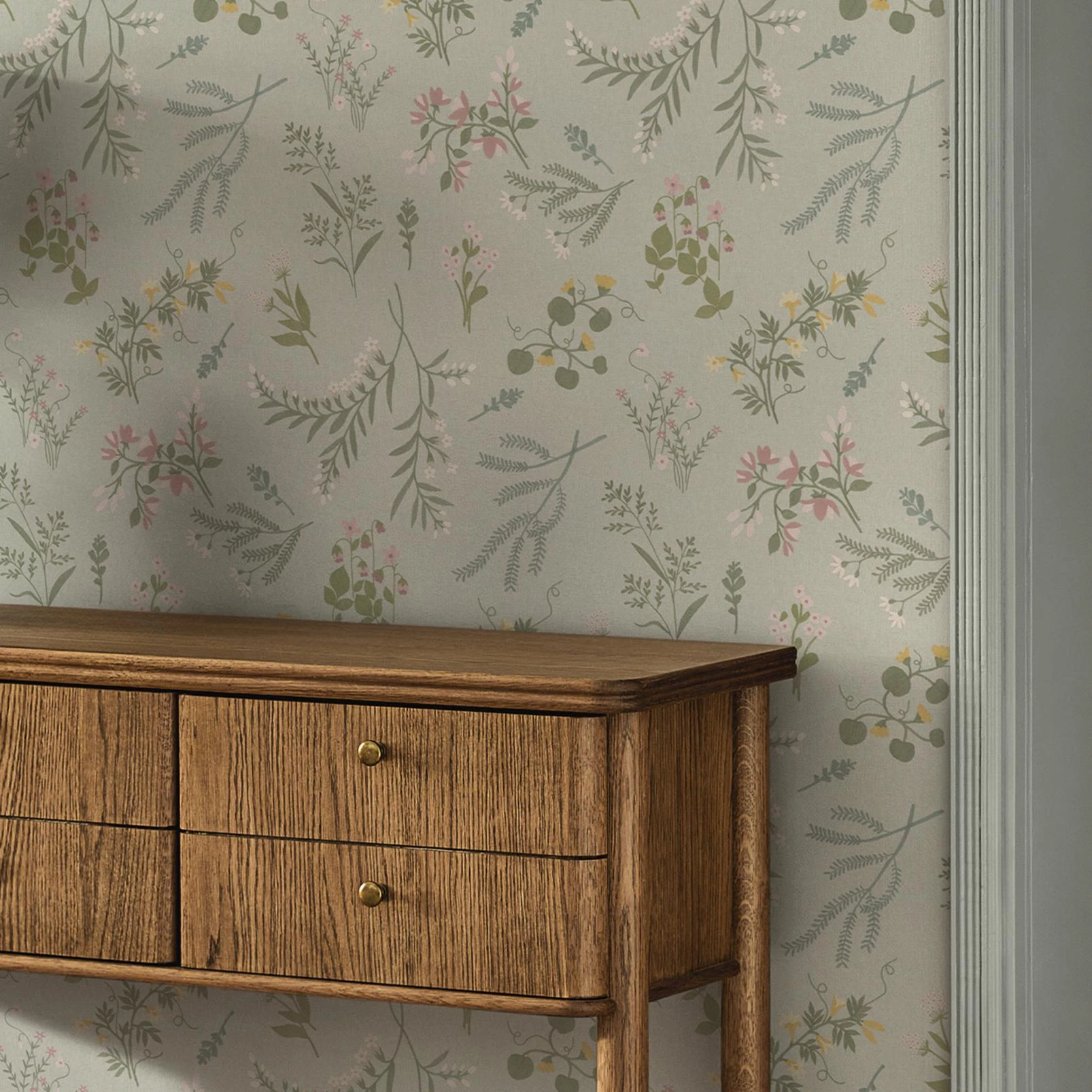 Next Sage Stitch Floral Wallpaper - 145612_ROOMSET_SAGE STITCH FLORAL_02.jpg