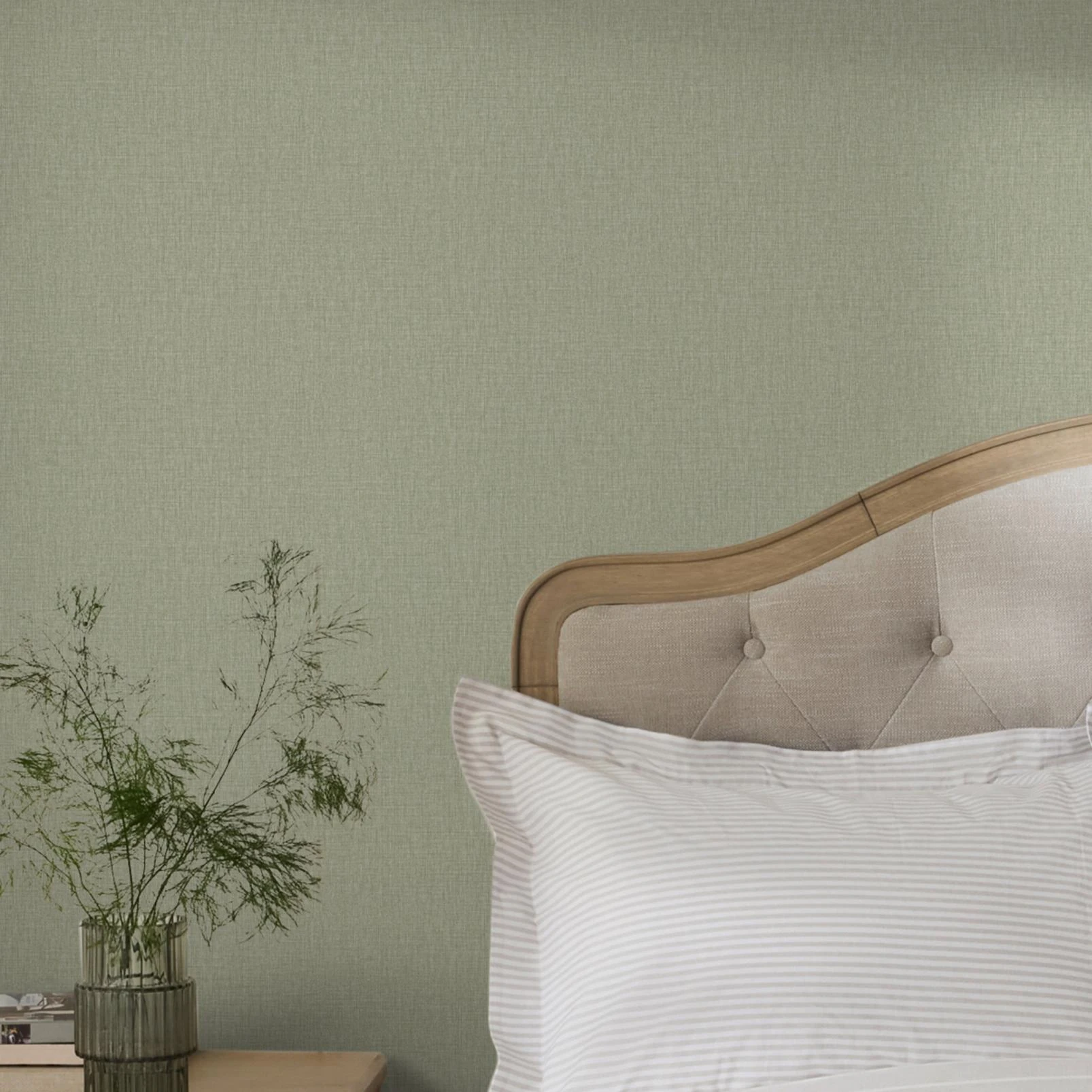 Next Sage Linen Look Wallpaper - 145638_ROOMSET_SAGE LINEN LOOK_02.jpg