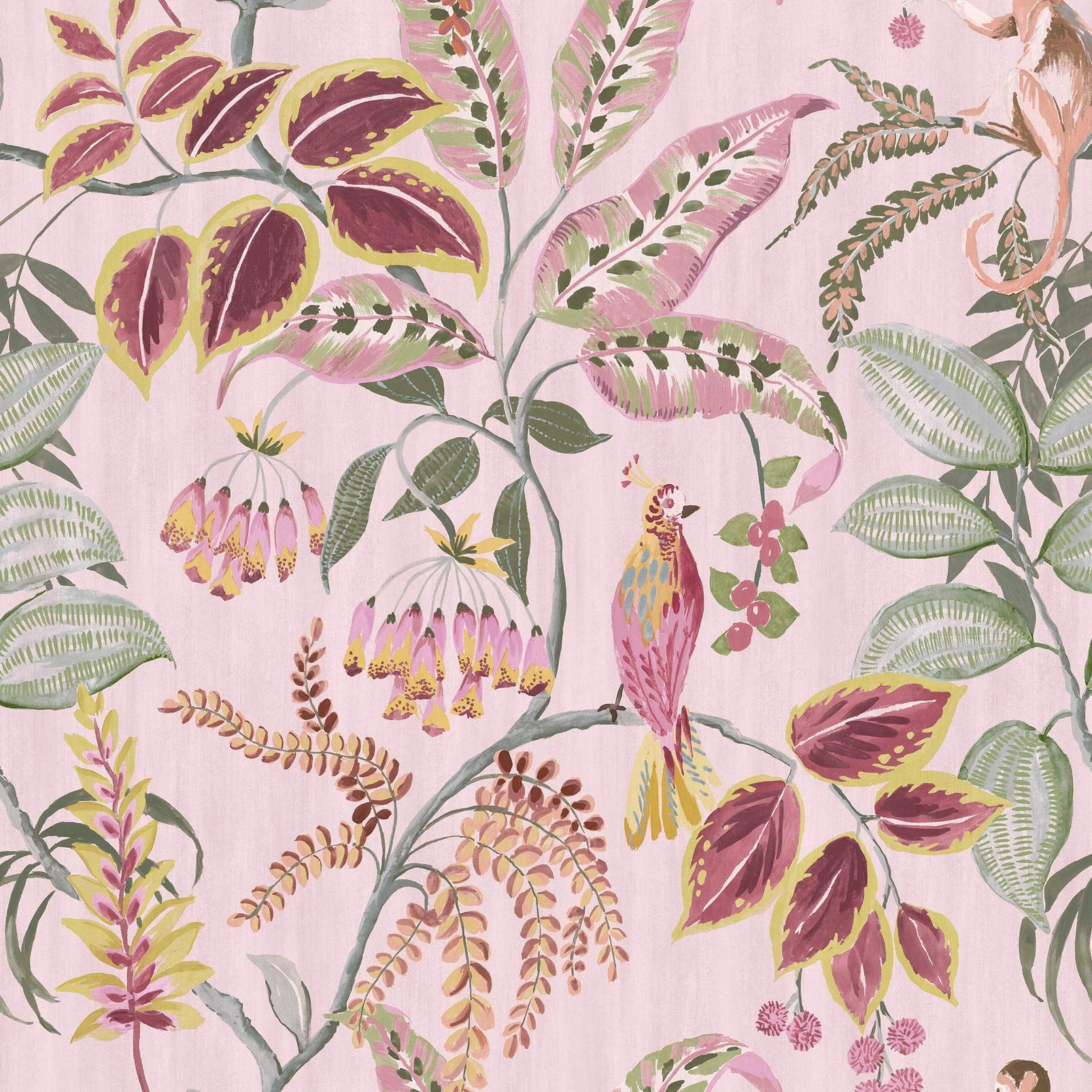 Next Pink Tropical Wonder Wallpaper - 145614_TILE_PINK TROPICAL WONDER_01.jpg