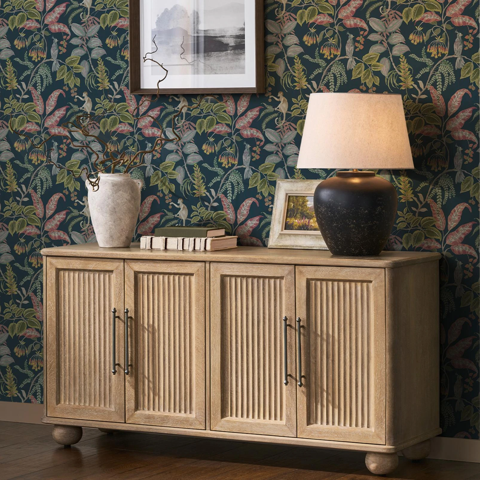 Next Midnight Tropical Wonder Wallpaper - 145615_ROOMSET_MIDNIGHT TROPICAL WONDER_01.jpg