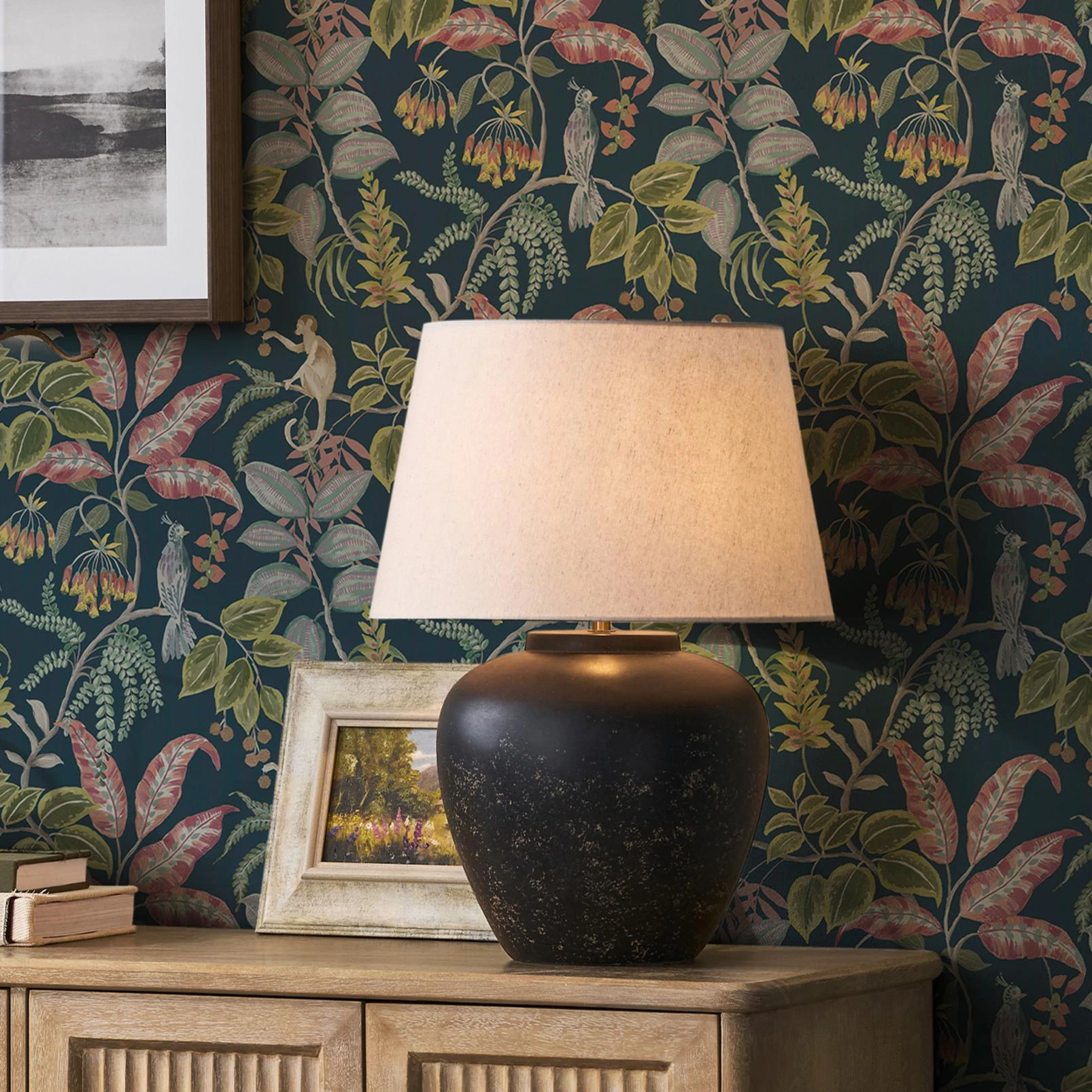 Next Midnight Tropical Wonder Wallpaper - 145615_ROOMSET_MIDNIGHT TROPICAL WONDER_02.jpg