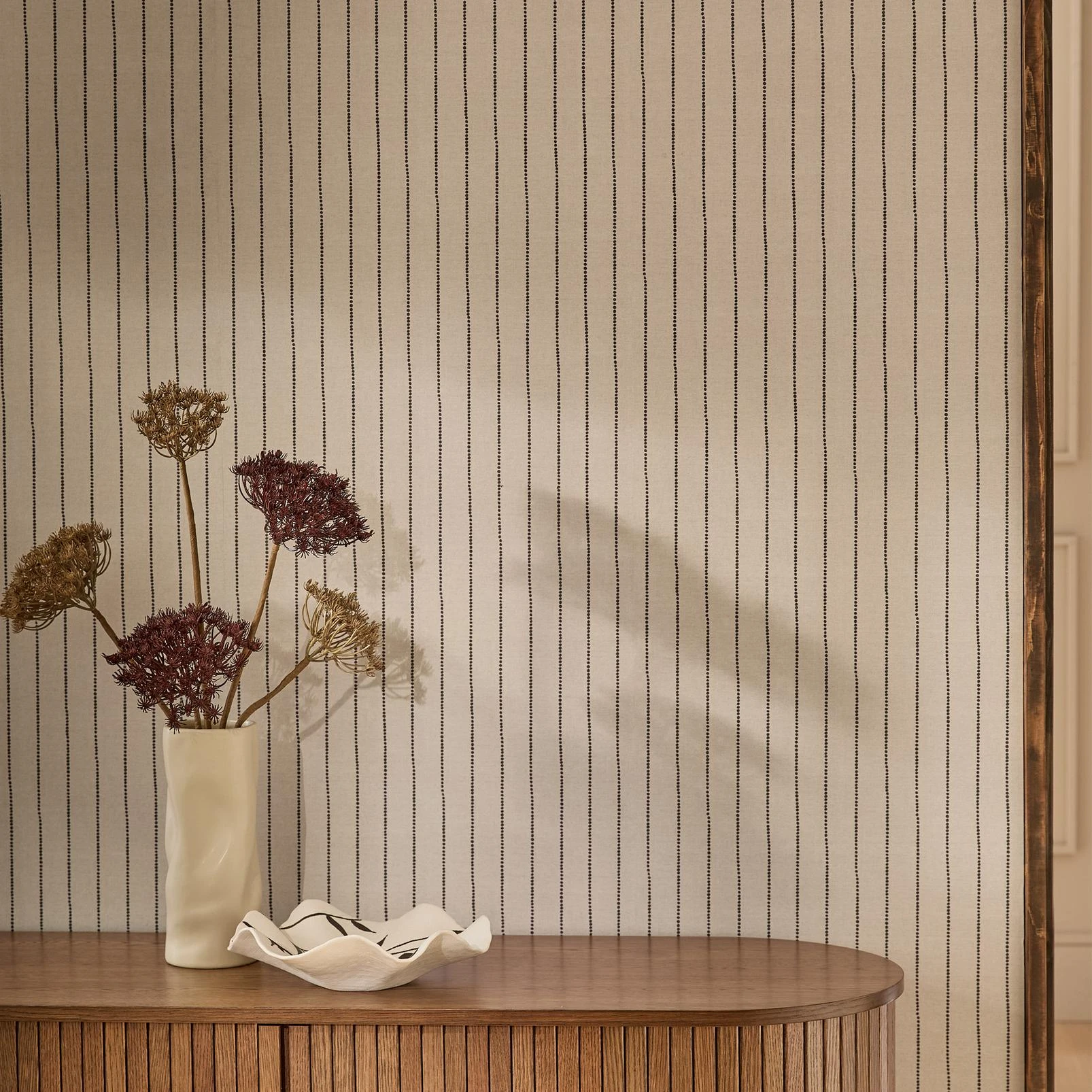 Next Assembled Pin Stripe Natural Wallpaper - 143395_ROOMSET_ASSEMBLED PIN STRIPE NATURAL_02.jpg