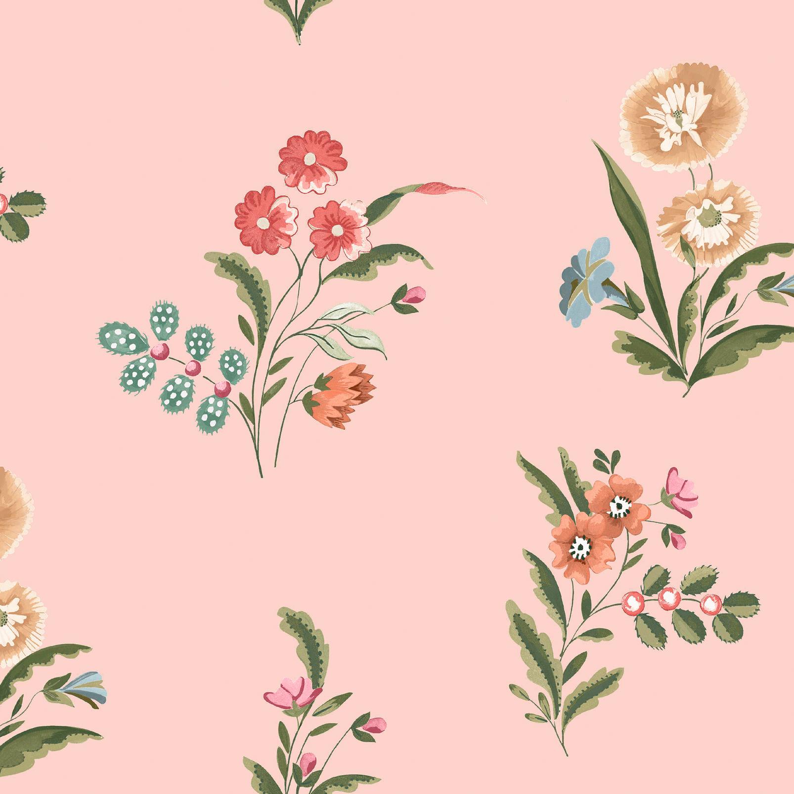 Cath Kidston Flutter Bunches Pink Wallpaper - 149123_TILE_FLUTTER BUNCHES PINK_01.jpg