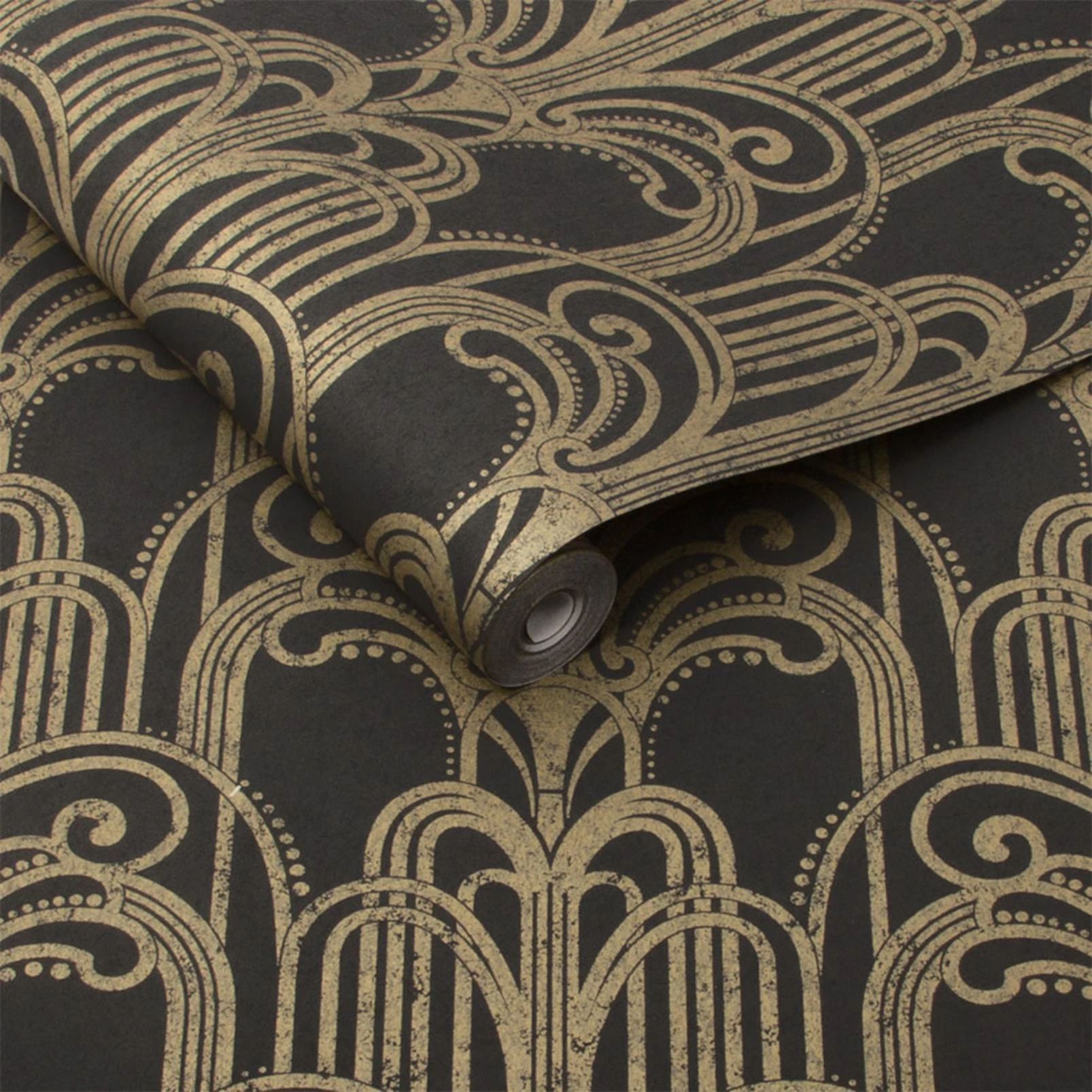 Art Deco Black and Gold Wallpaper - 104299_ROLLSHOT_ART DECO BLACKGOLD_01.jpg