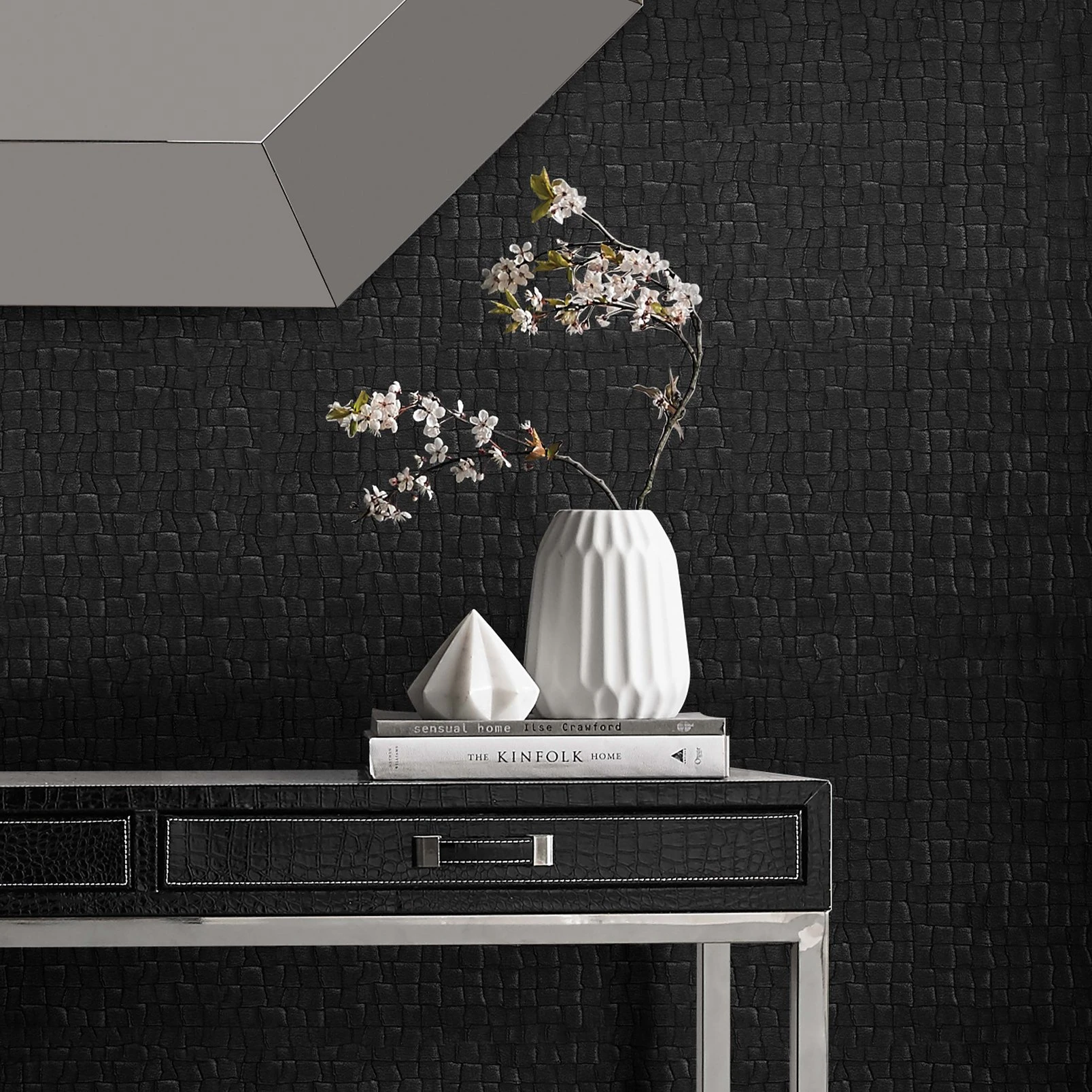Serpentine Black Wallpaper - 115250_ROOMSET_SERPENTINE BLACK_01.jpg