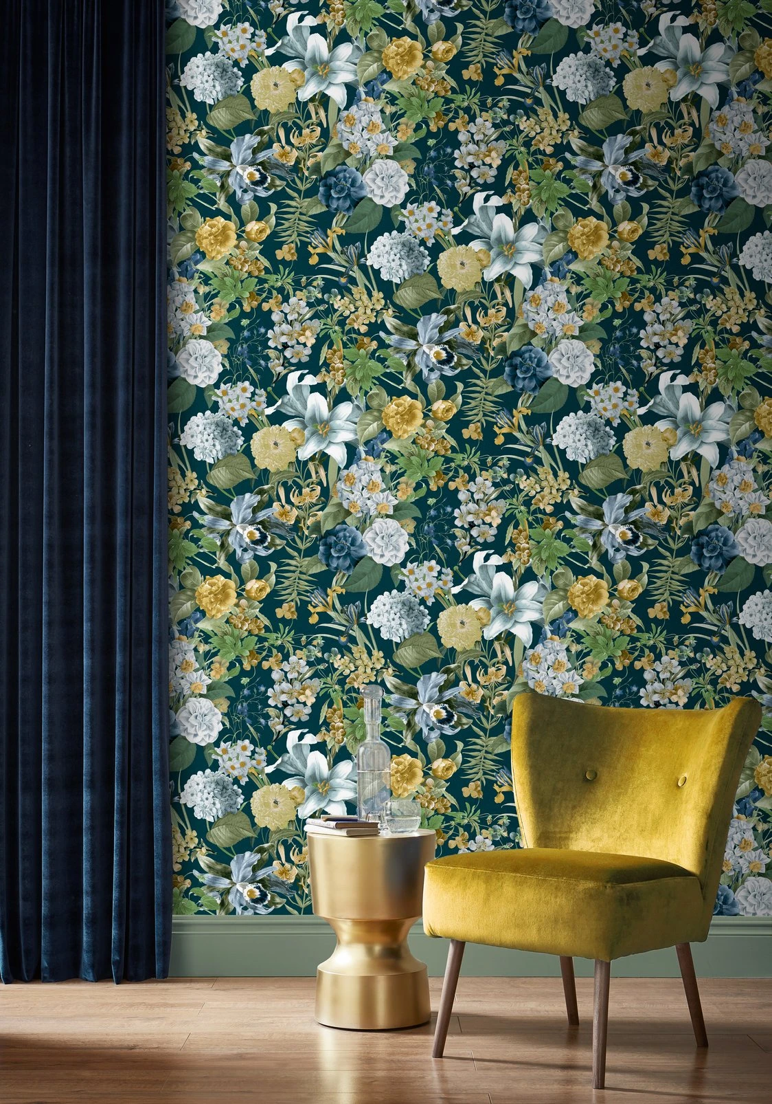 Glasshouse Flora Wallpaper - 111731_ROOMSET_GLASSHOUSE FLORA_03.jpg