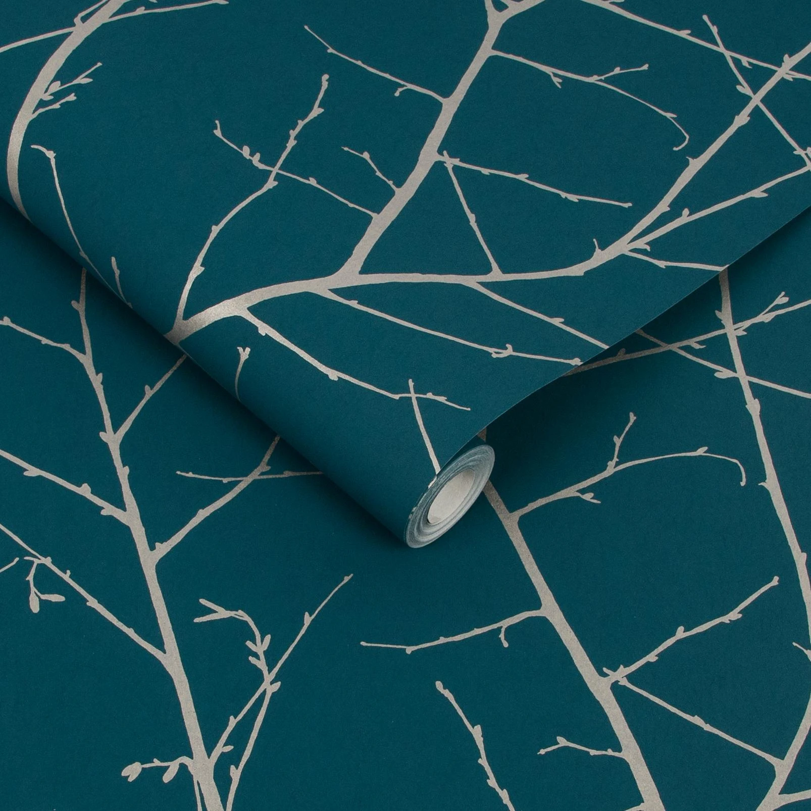 Boreas Teal & Silver Wallpaper - 107582_ROLLSHOT_BOREAS TEAL_02.jpg