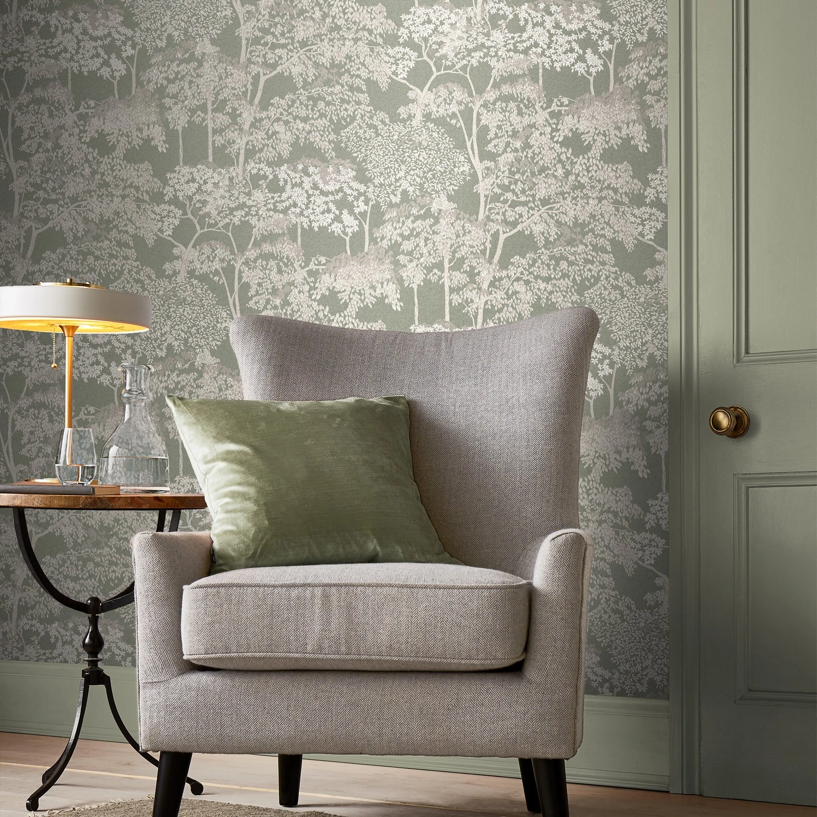 Idyll Tree Sage Wallpaper - 119679_ROOMSET_IDYLL TREE SAGE_01.jpg
