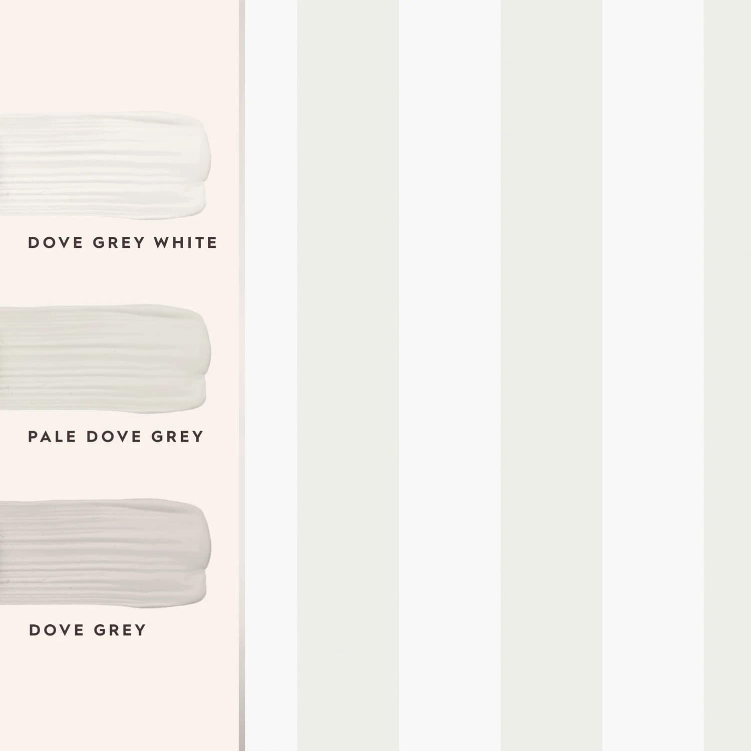 Laura Ashley Lille Pearlescent Stripe White Wallpaper