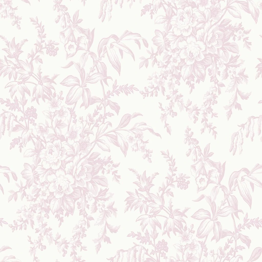 laura ashley picardie petal wallpaper
