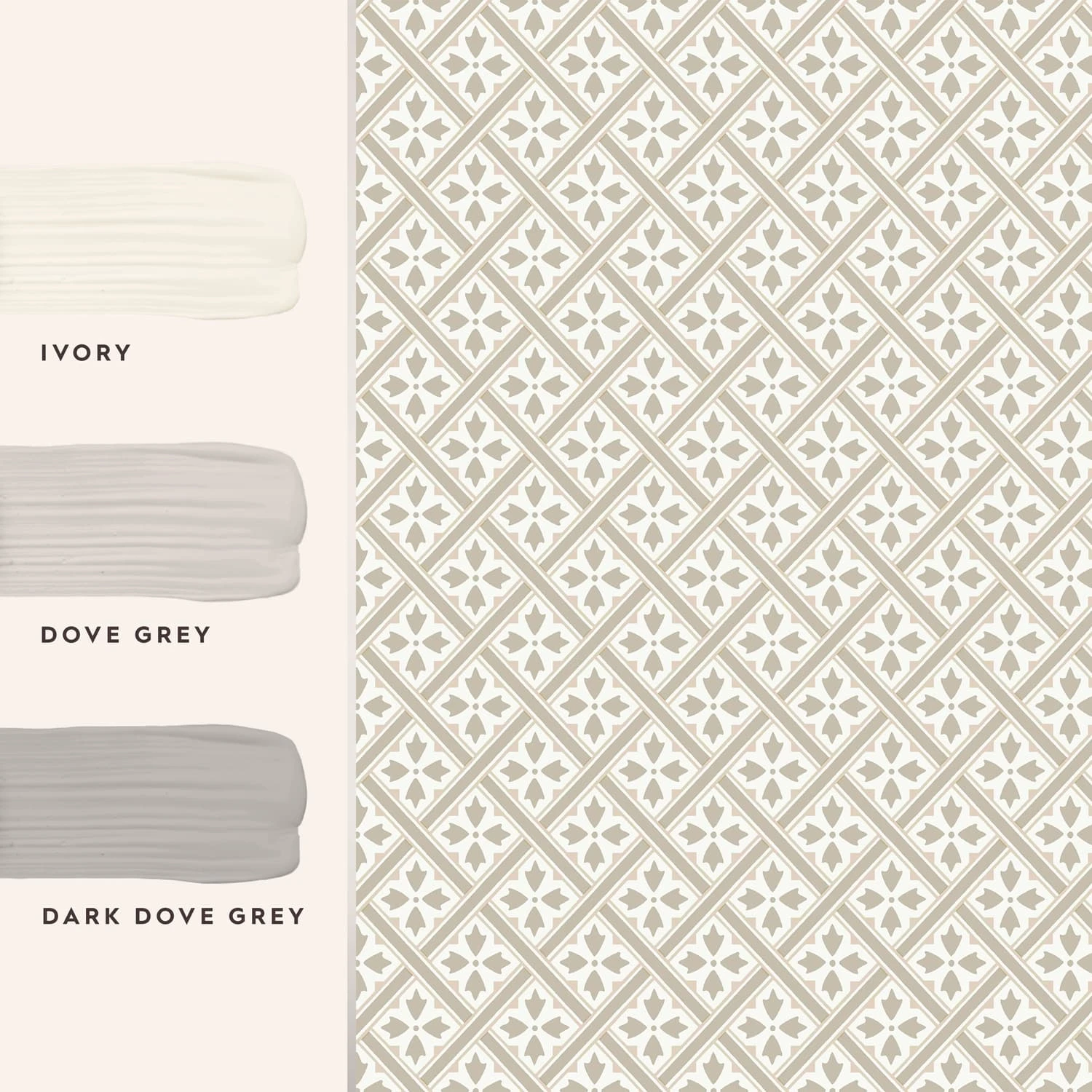Mr Jones Dove Gray Wallpaper