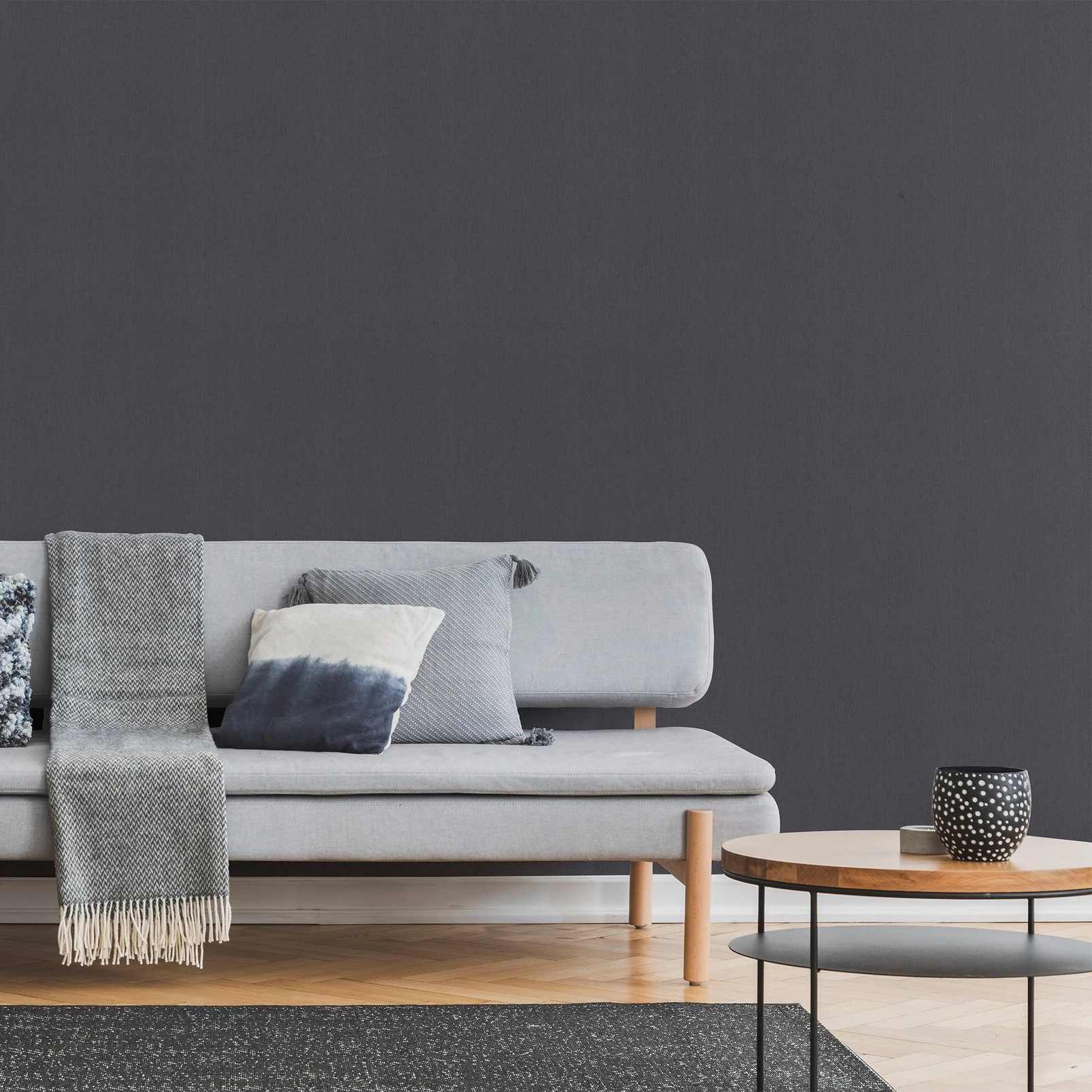 Calico Charcoal Wallpaper - 31-863_ROOMSET_01.jpg