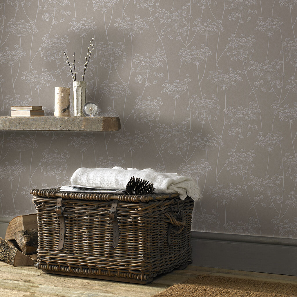 aura taupe wallpaper
