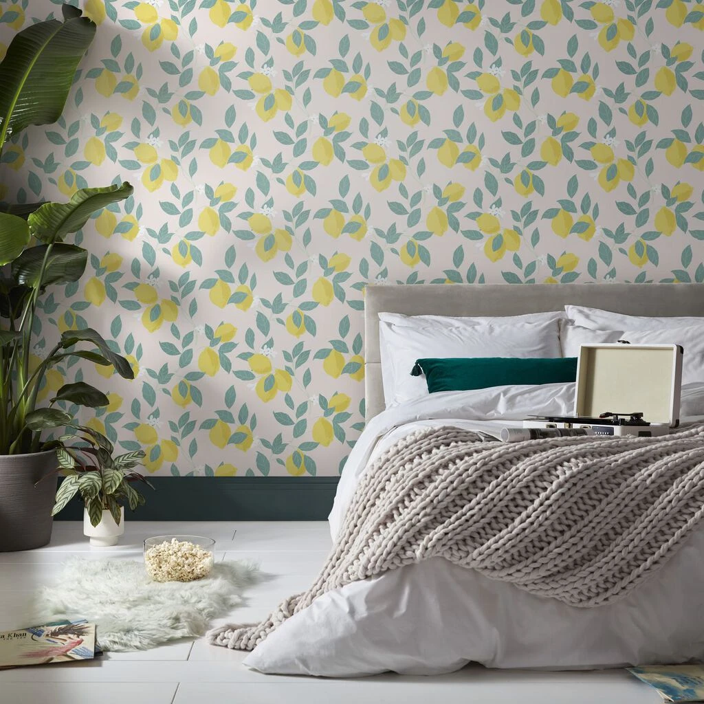 feeling fruity blush wallpaper