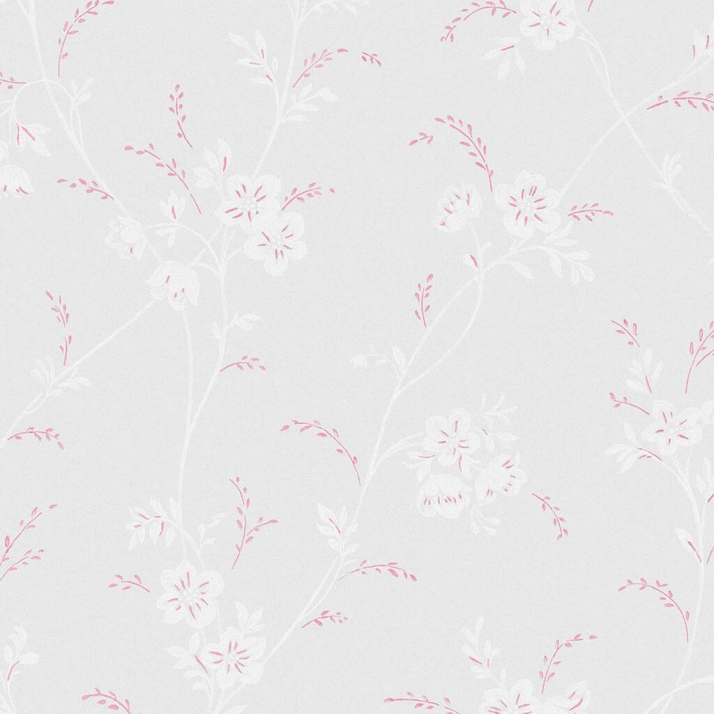 laura ashley eva floral sugared grey wallpaper