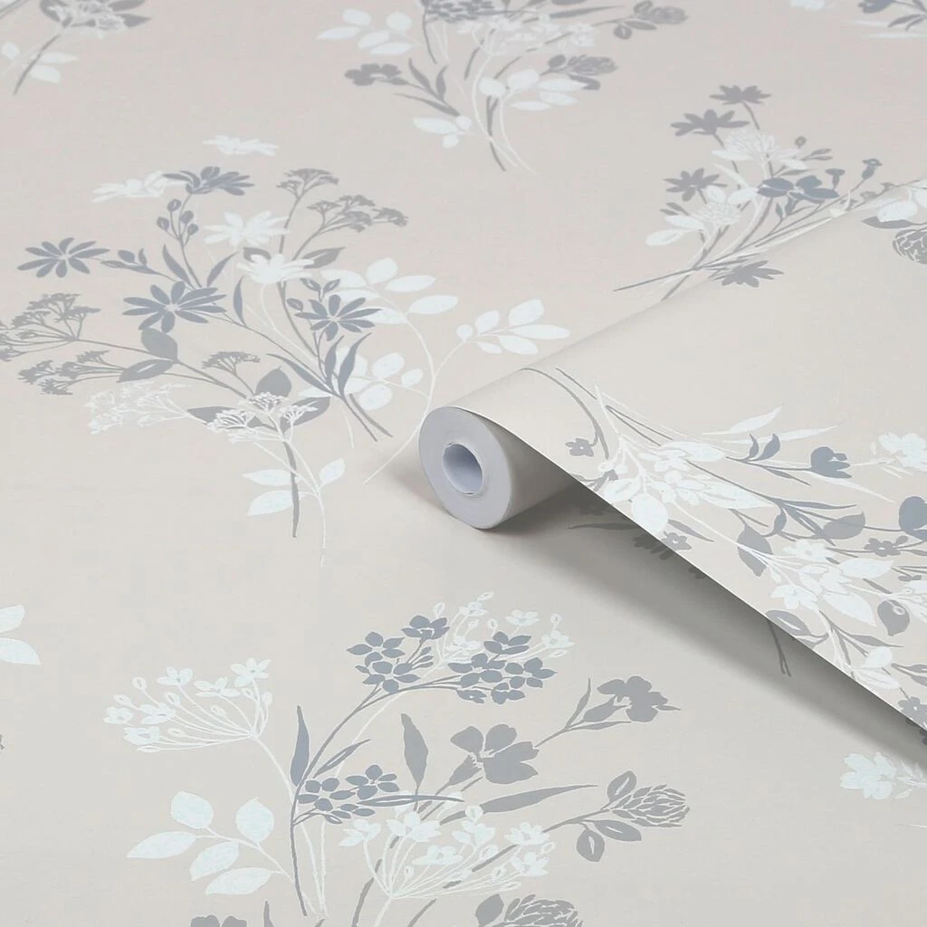 Laura Ashley Igerna Natural Wallpaper