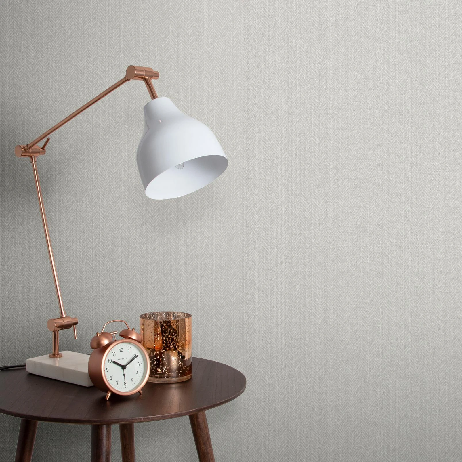 Herringbone Texture Ecru Wallpaper - 105853_ROOMSET_01.jpg