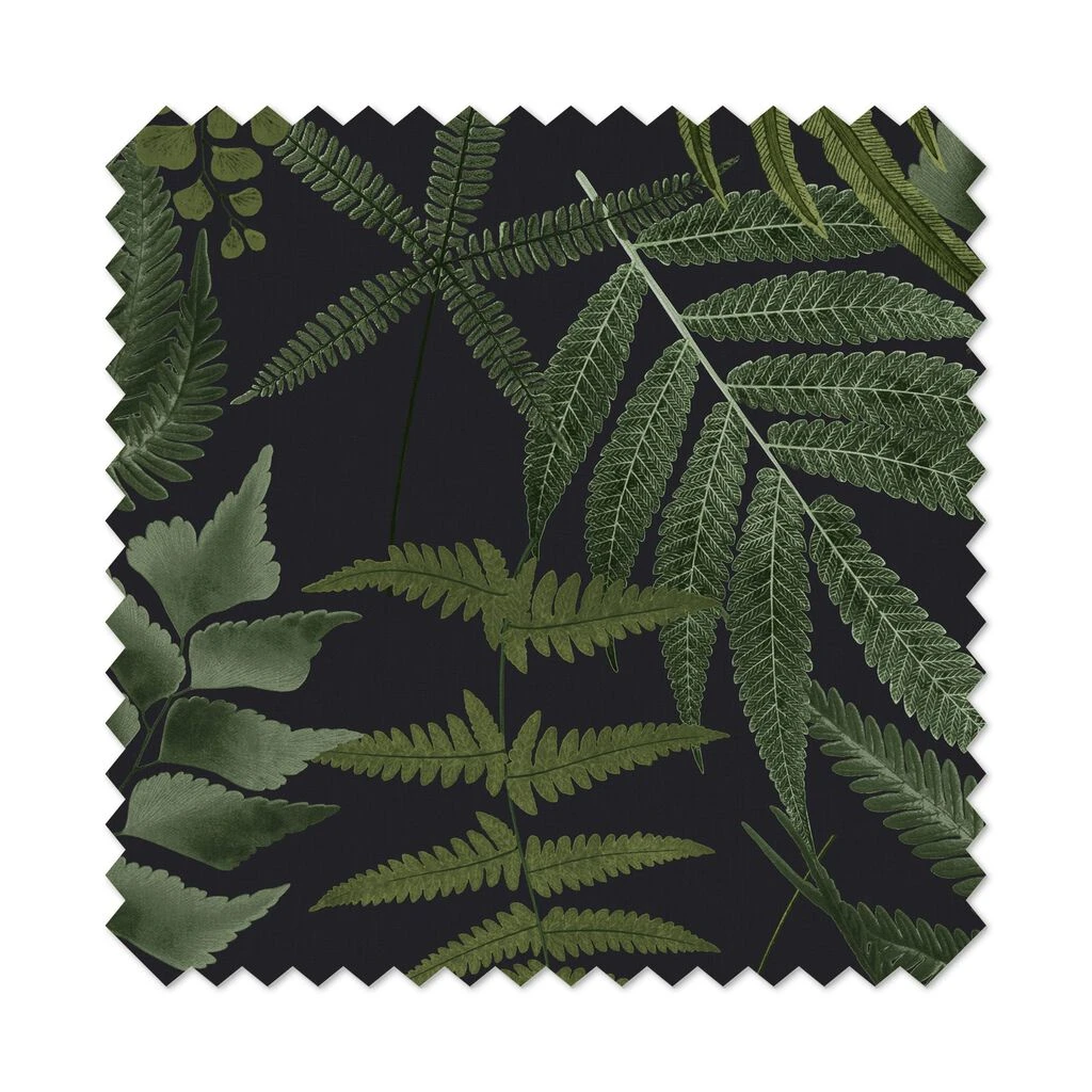 Midsummer Fern Black Sample A5